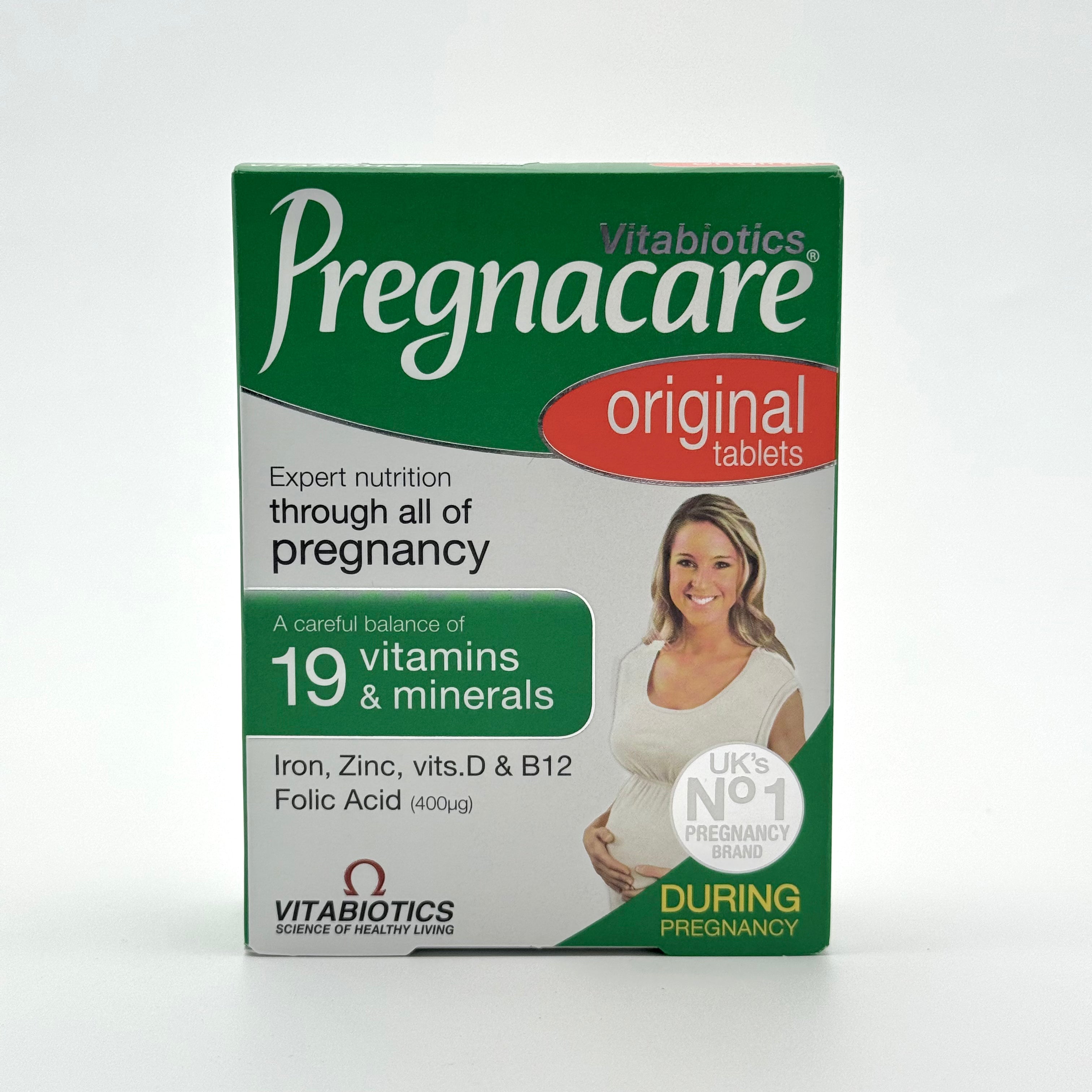 Vitabiotics Pregnacare Original - 30 Tablets فيتابيوتيكس برجنكير أوريجنال – 30 قرص