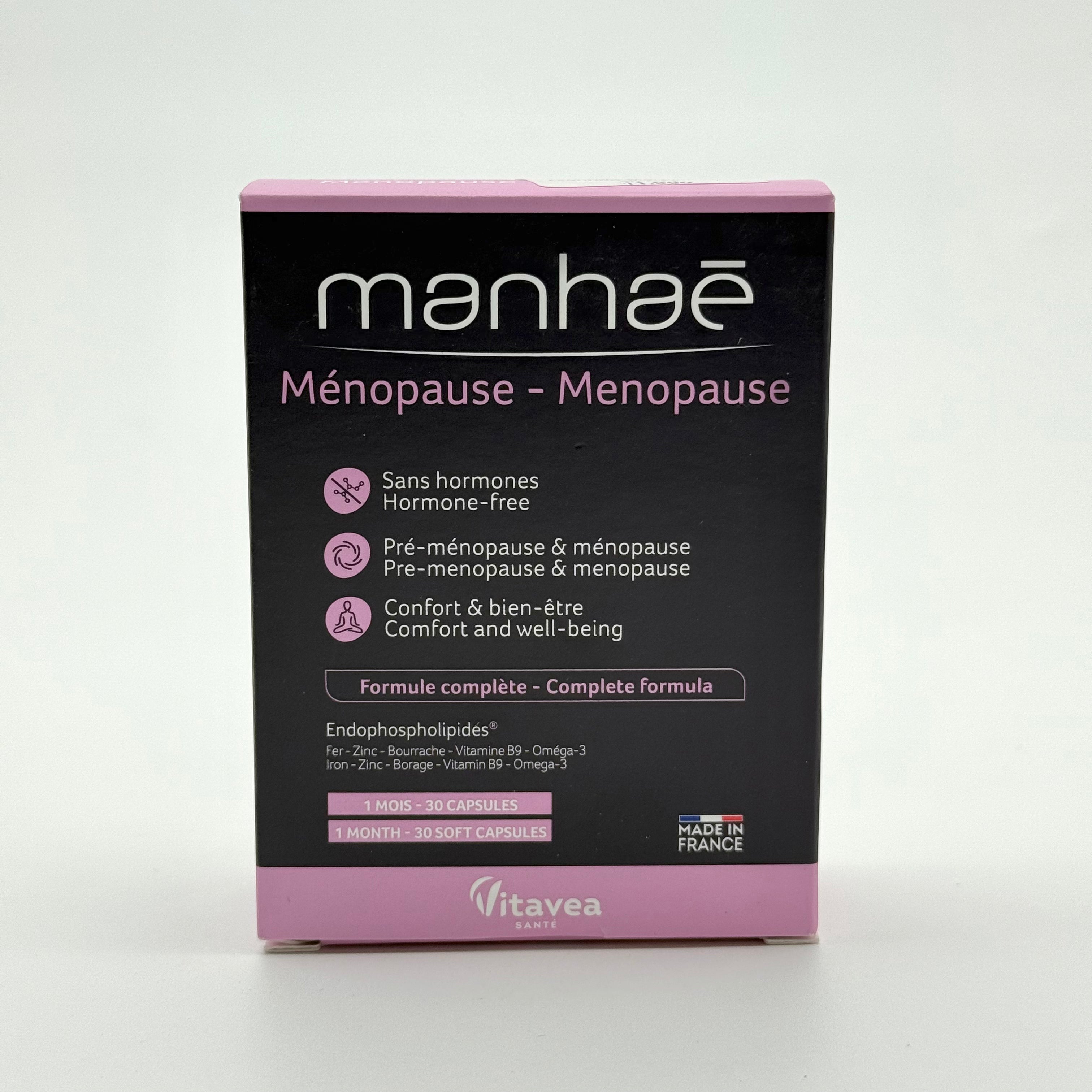 Manhaé Menopause 30 Capsules منهاي مينوبيوز – 30 كبسولة