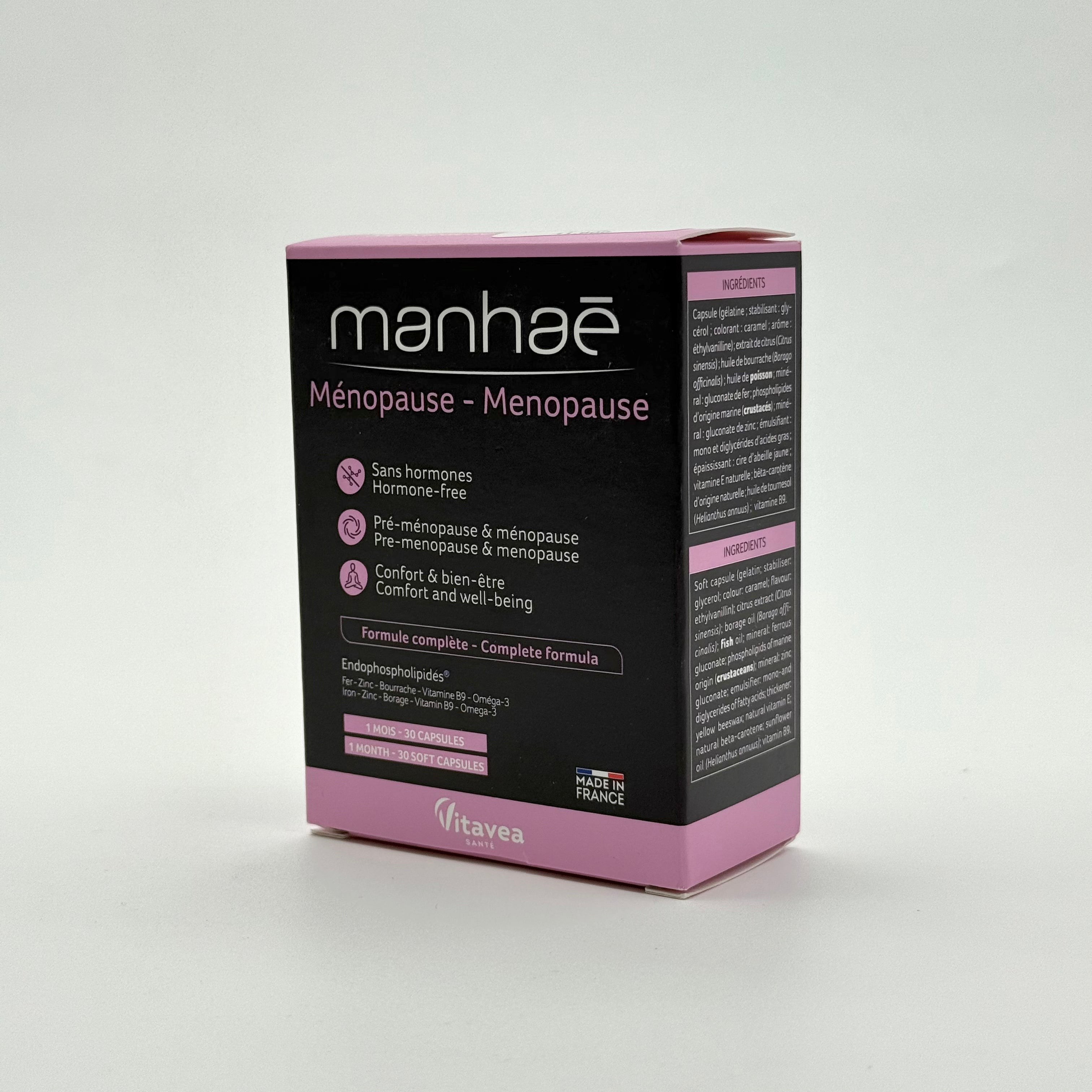 Manhaé Menopause 30 Capsules منهاي مينوبيوز – 30 كبسولة