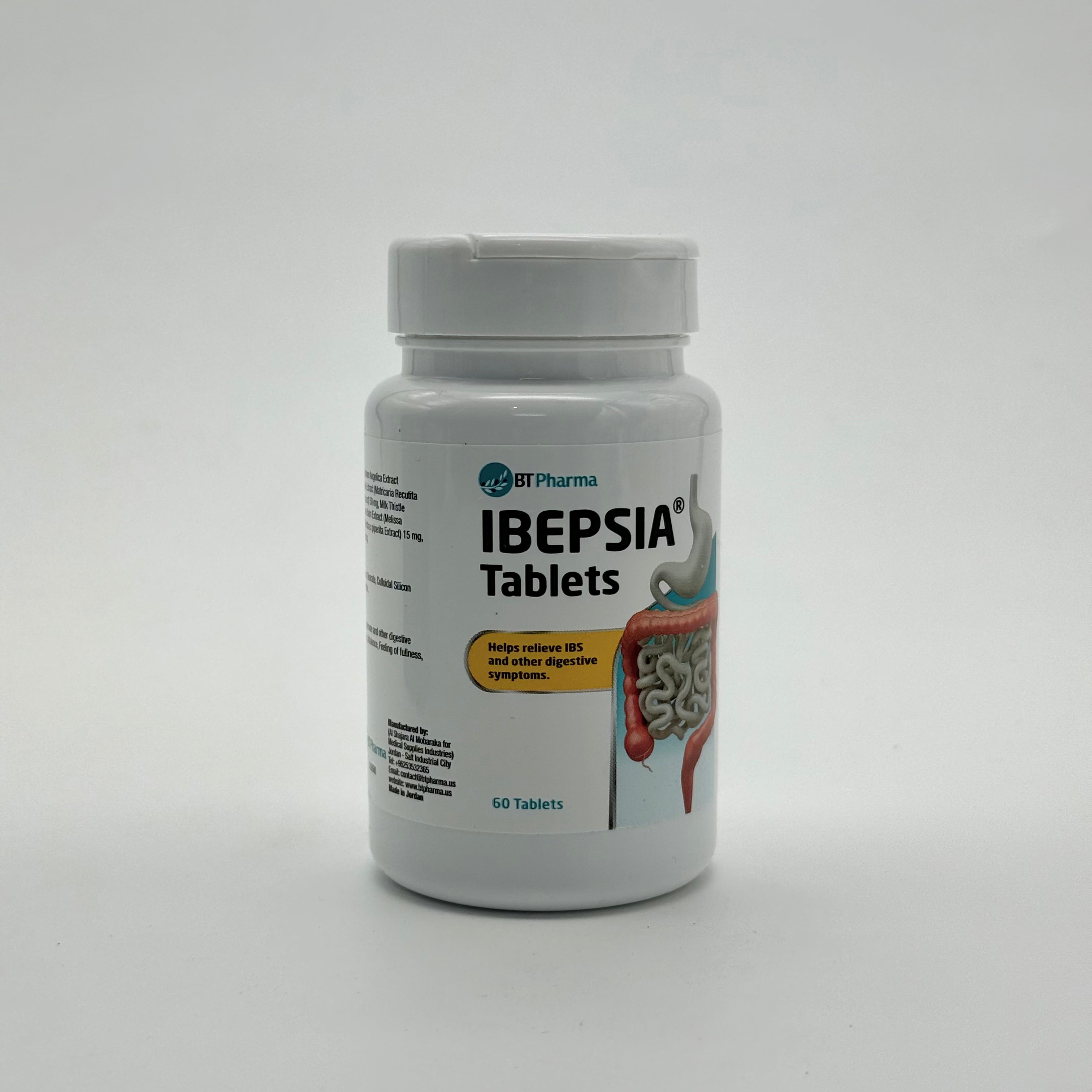 BT Pharma IBEPSIA 60 Tablets بي تي فارما إيبيبسيا 60 قرص