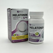 Bt Pharma Melatonin 5 Mg Sublingual 60 Tablets بي تي فارما ميلاتونين 5 ملغ تحت اللسان 60 قرص
