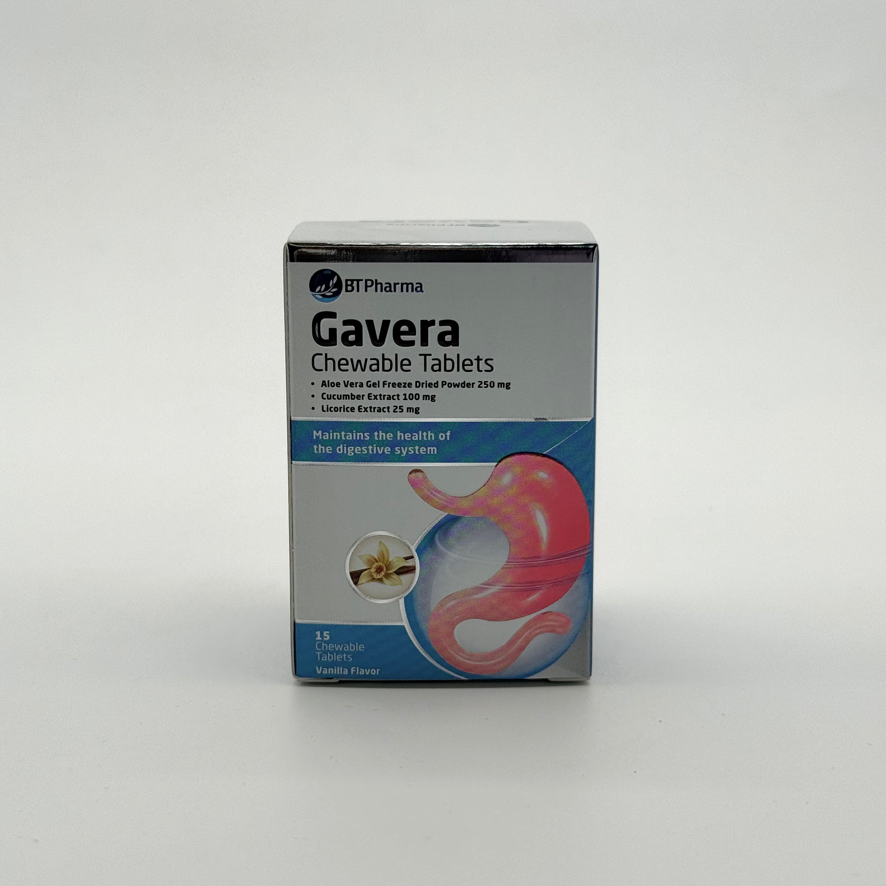 BTPharma Gavera Oral Chewable Tablets بي تي فارما غافيرا أقراص فموية قابلة للمضغ