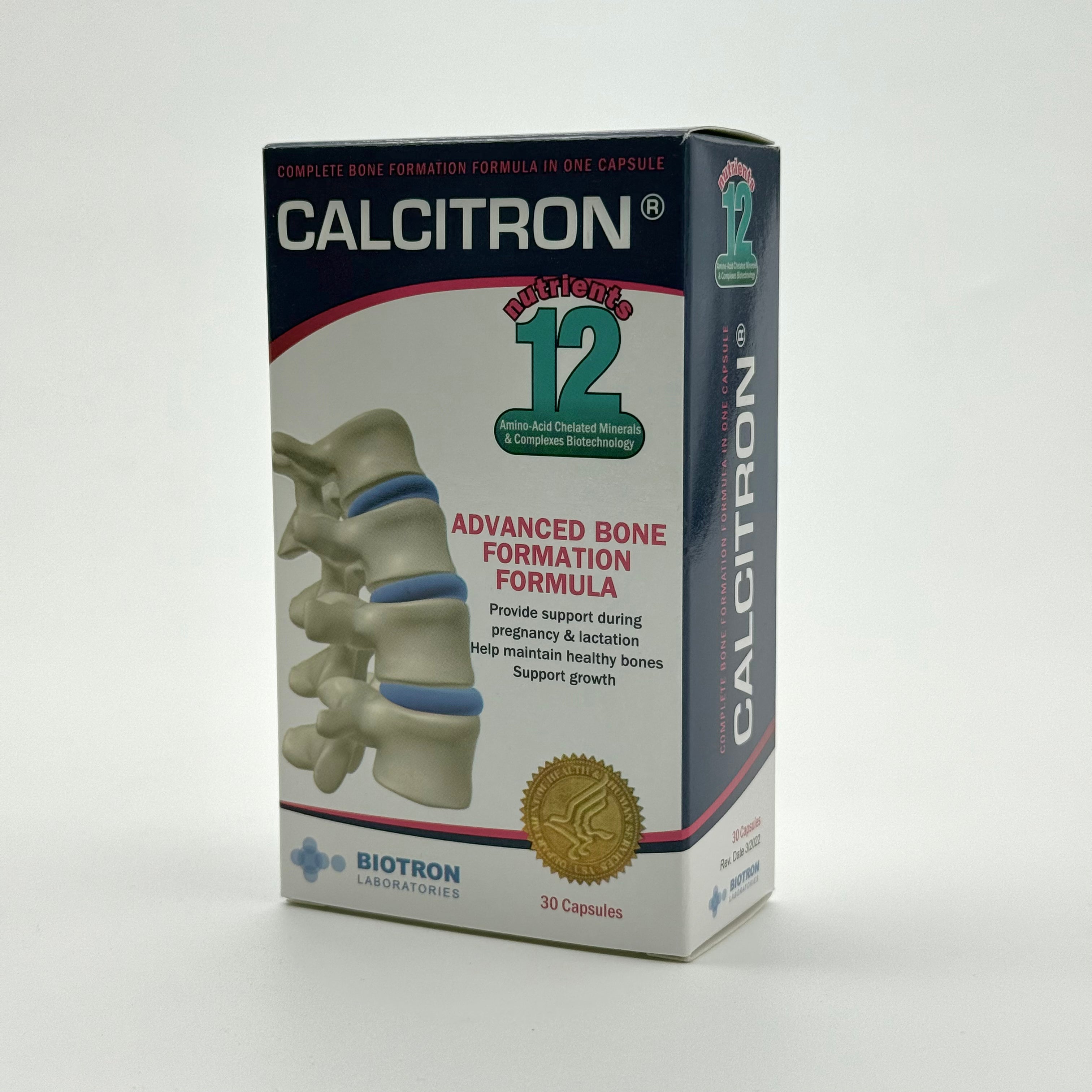 CALCITRON 30 Capsules كالسيترون – 30 كبسولة