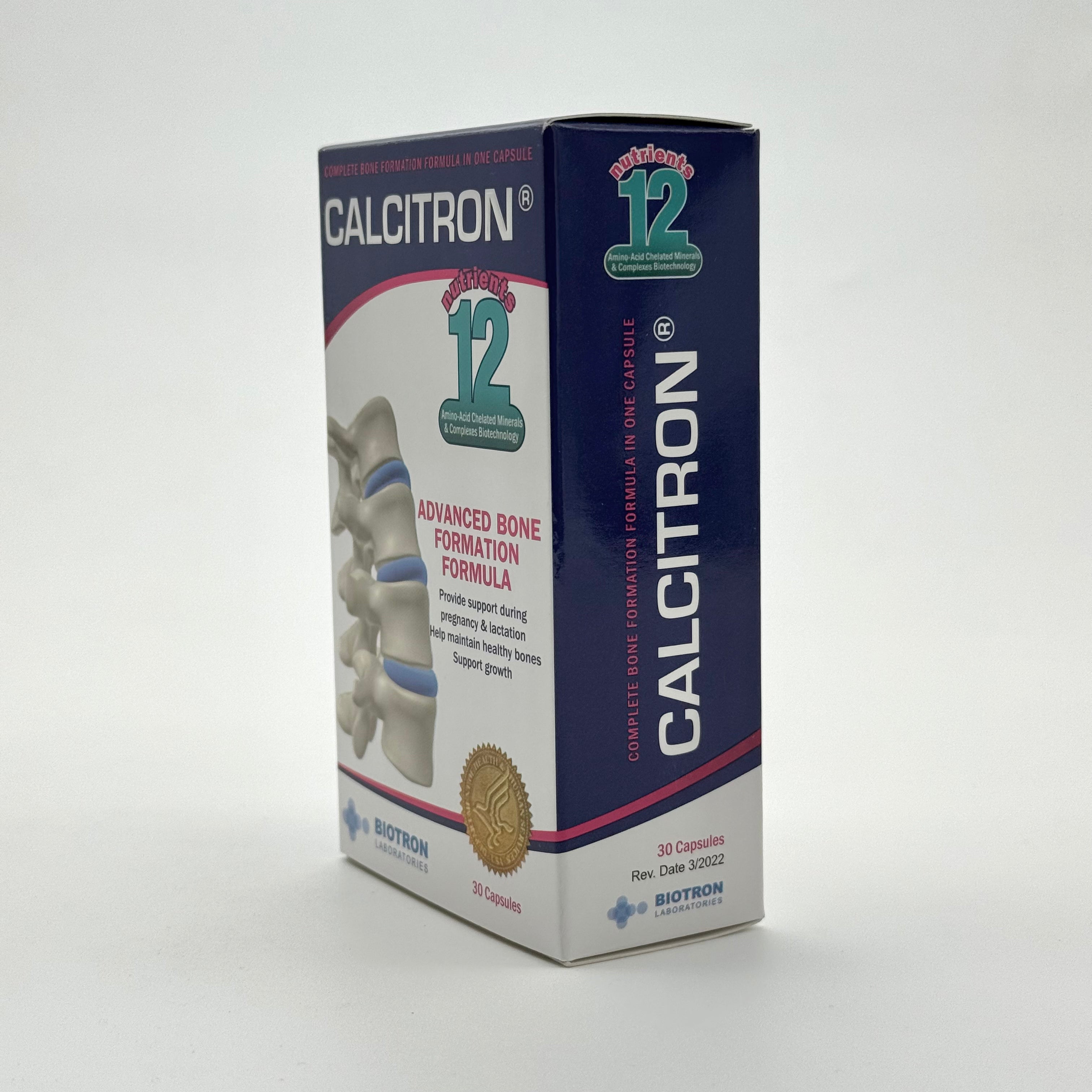 CALCITRON 30 Capsules كالسيترون – 30 كبسولة
