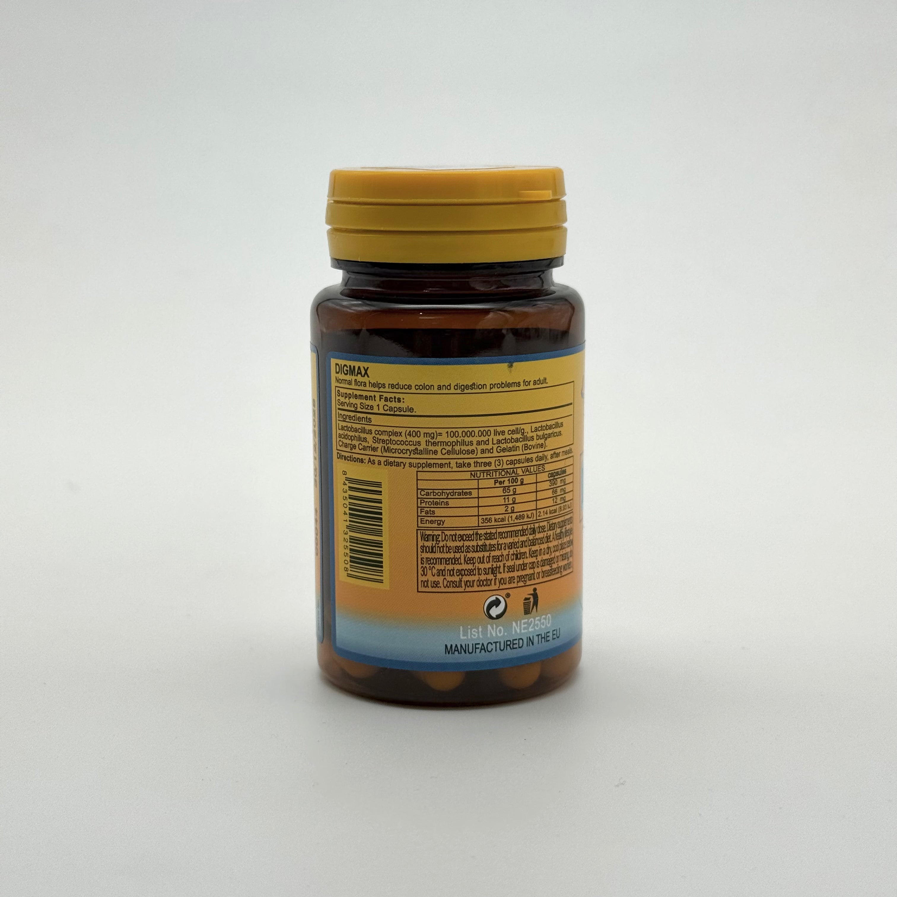 Nature Essential Digmax 400Mg 50Capsule نيتشر إسِنشيال ديجماكس 400 مجم – 50 كبسولة