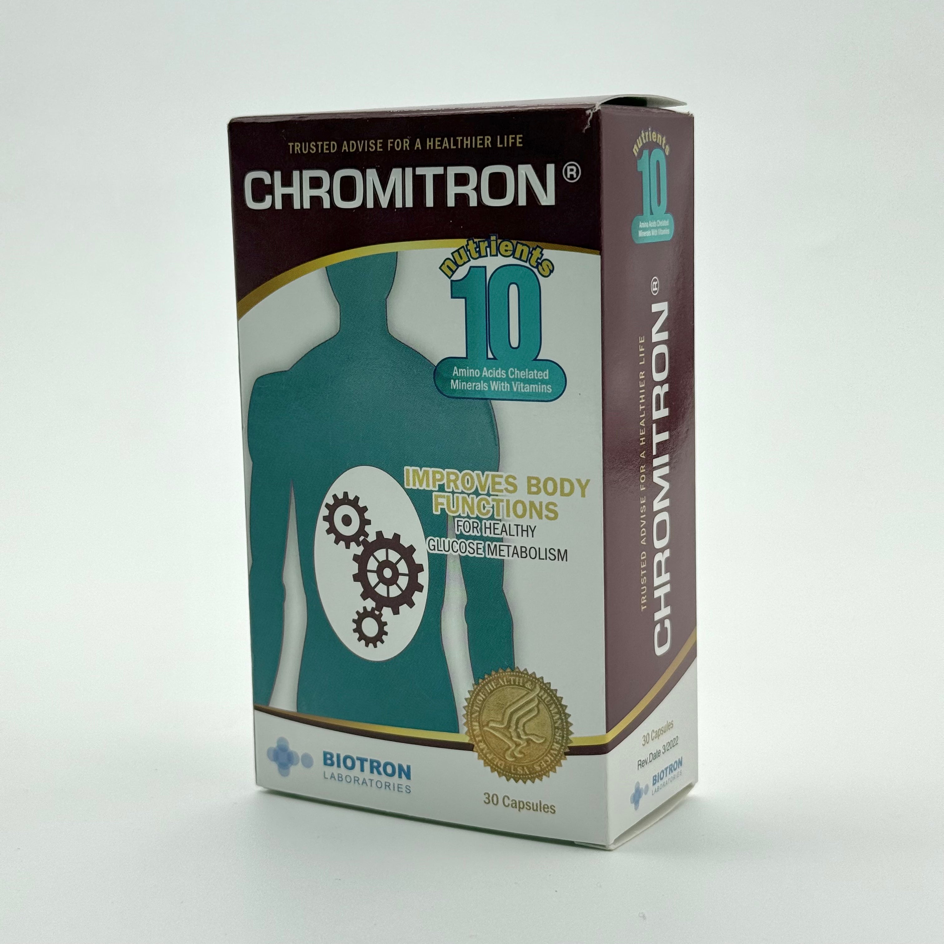CHROMITRON 30 Capsules كروموترون 30 كبسولة