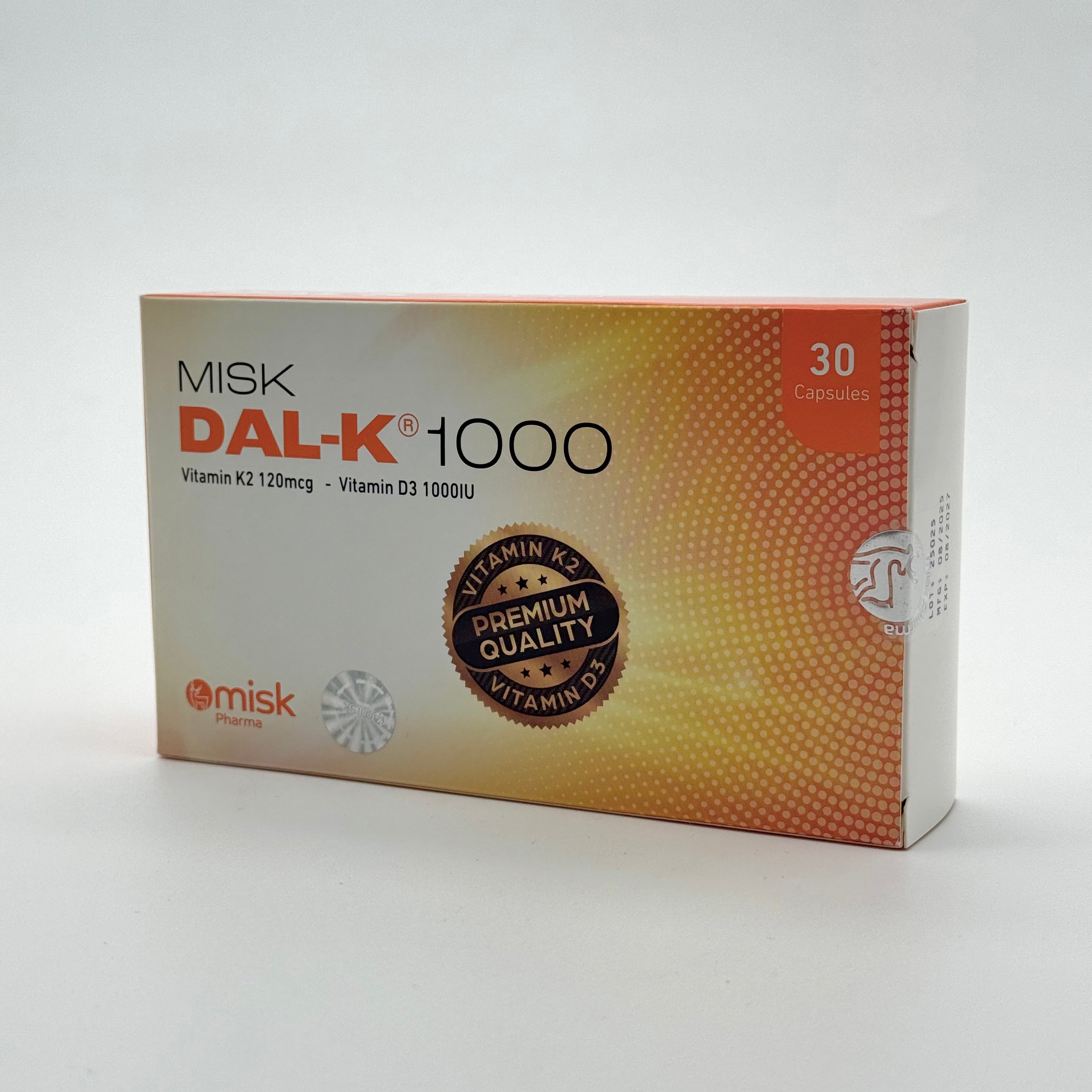 Misk Dal-K 30 Capsules ميسك دال-ك 30 كبسولة