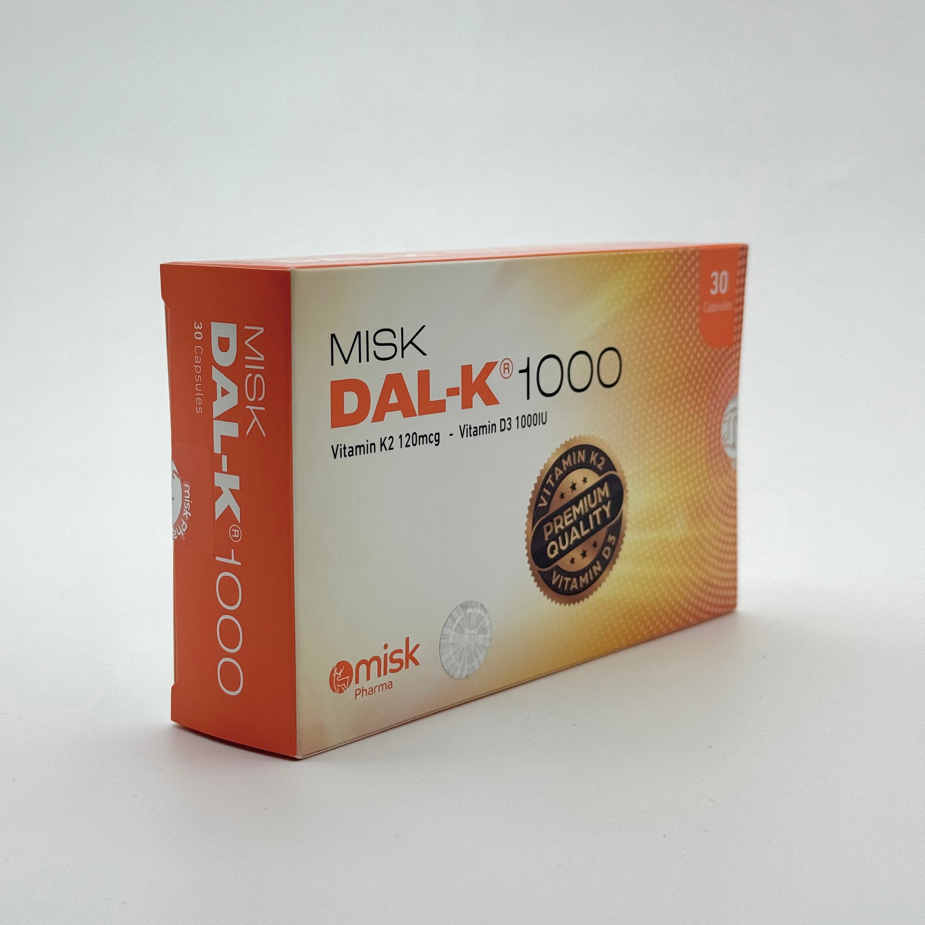 Misk Dal-K 30 Capsules ميسك دال-ك 30 كبسولة