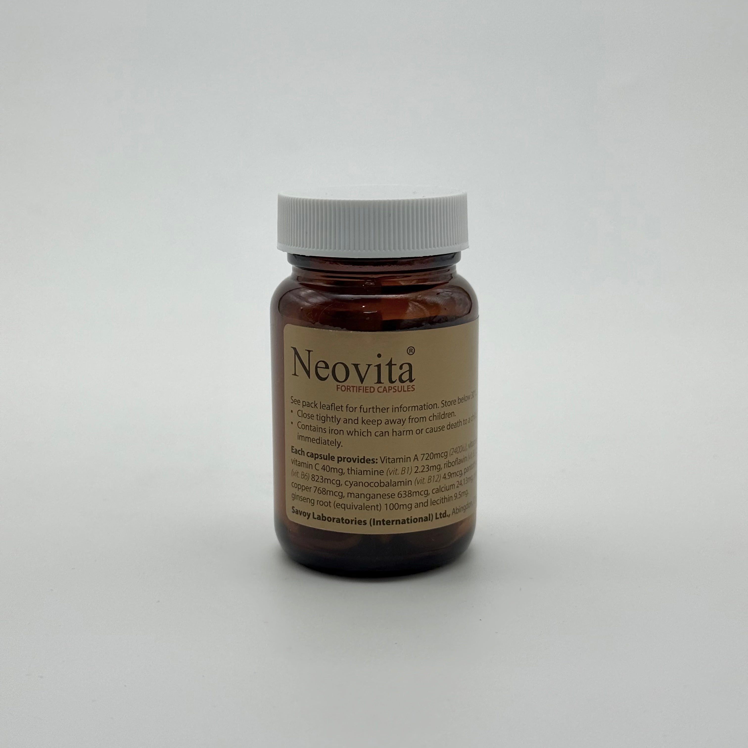 Neovita 30 Capsules نيفوفيتا١٠٠  كبسولة