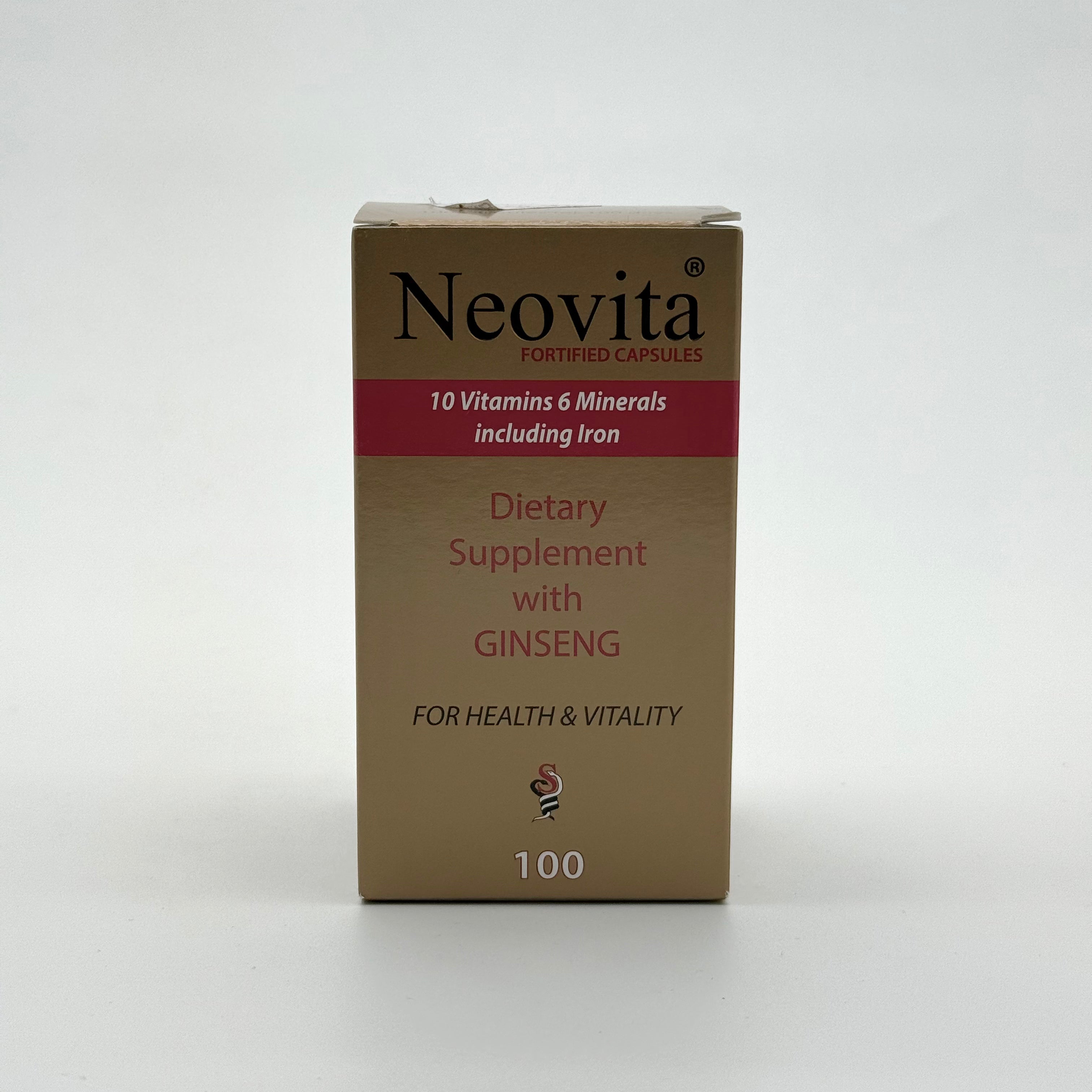 Neovita 100 Capsules نيفوفيتا 100 كبسولة