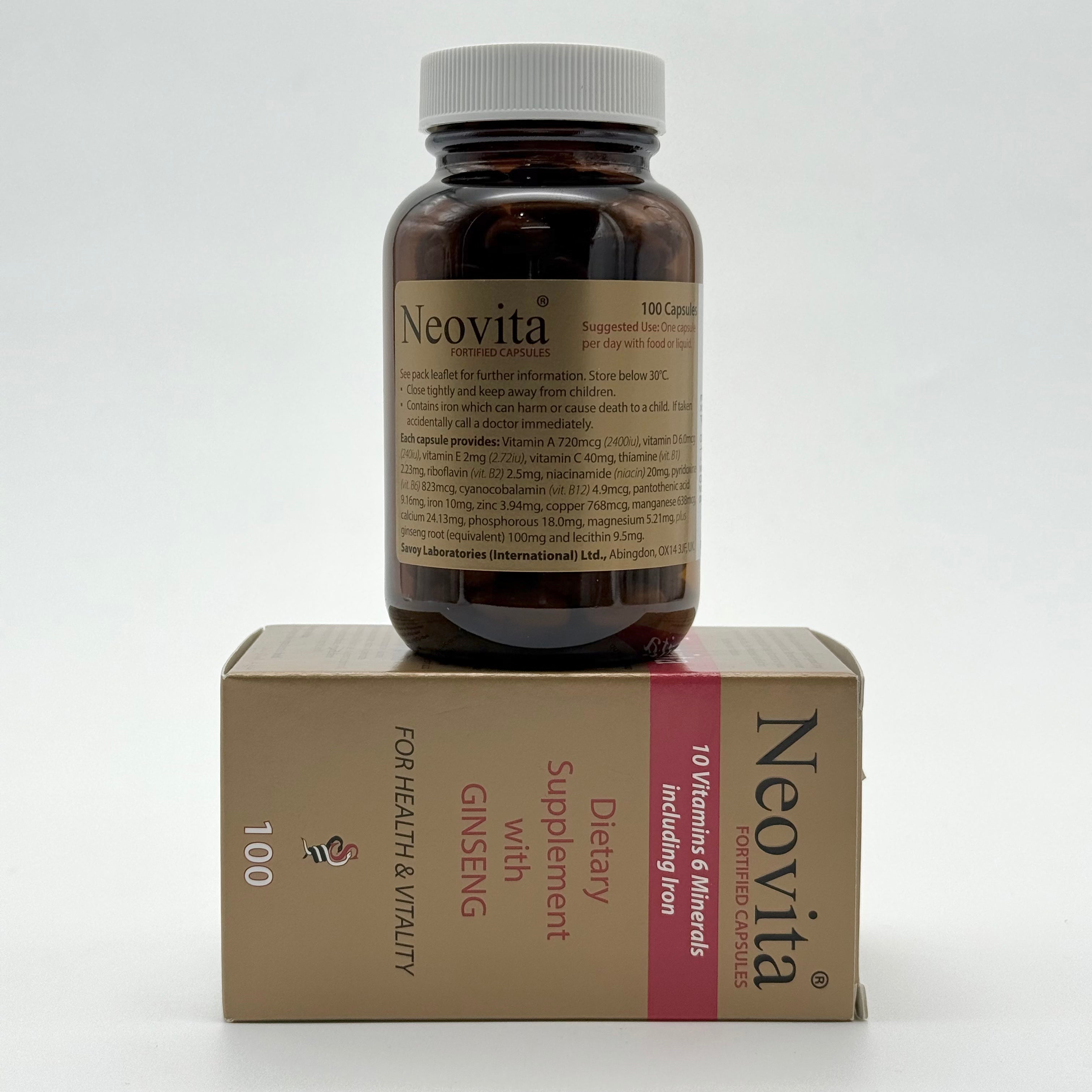 Neovita 100 Capsules نيفوفيتا 100 كبسولة