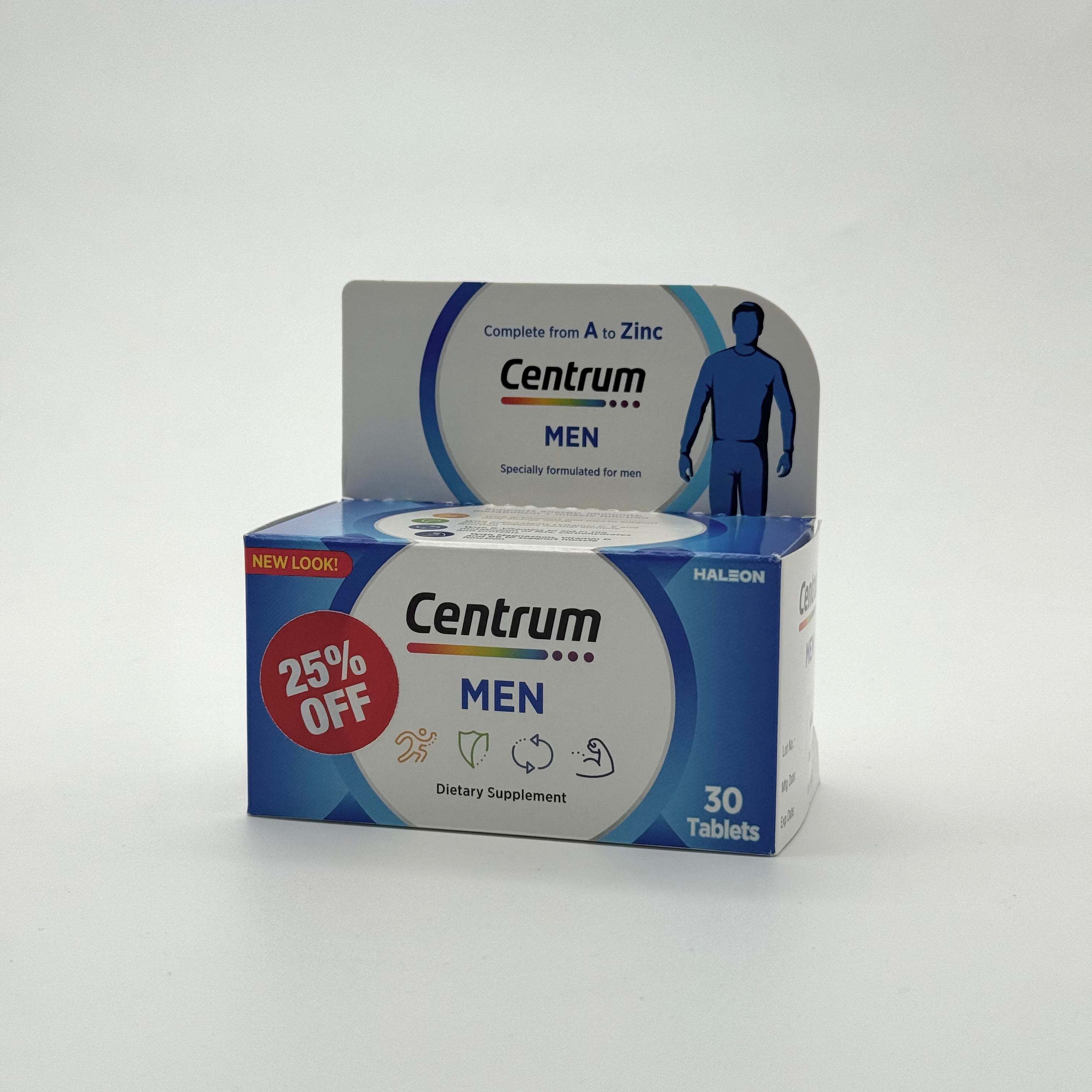 Centrum Multivitamin Men 30 Tablets سنتروم ملتي فيتامين للرجال 30 قرص