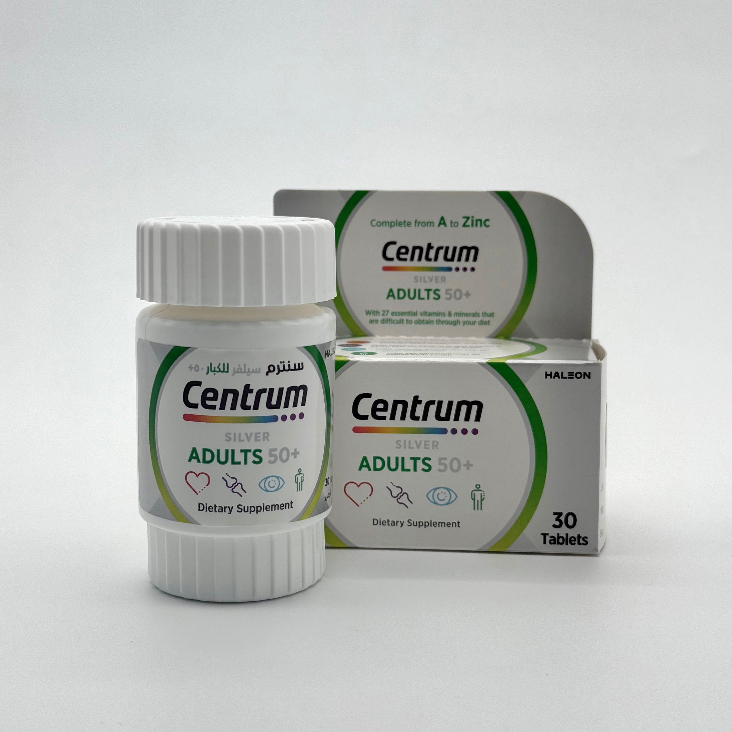 Centrum Adult Multivitamin 30 Tablets سنتروم ملتي فيتامين للبالغين 30 قرص