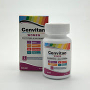 Healthvit Cenvitan Multivitamin For Women 60 Tablets هيلثفيت سينفيتان مالتي فيتامين للنساء 60 قرص
