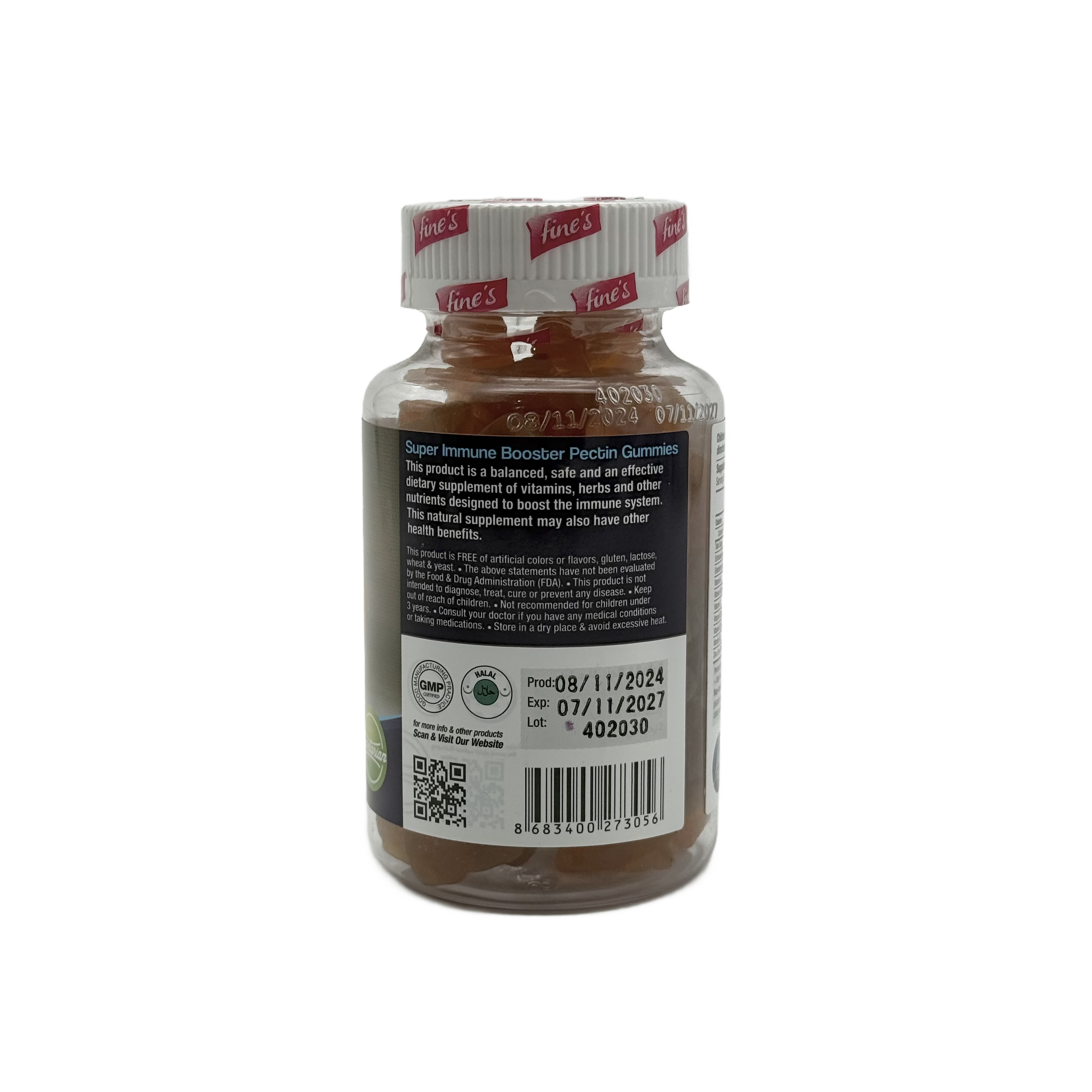 Fines Super Immune Booster 60 Gummies - فاينز سوبر إيميون بوستر 60 علكة
