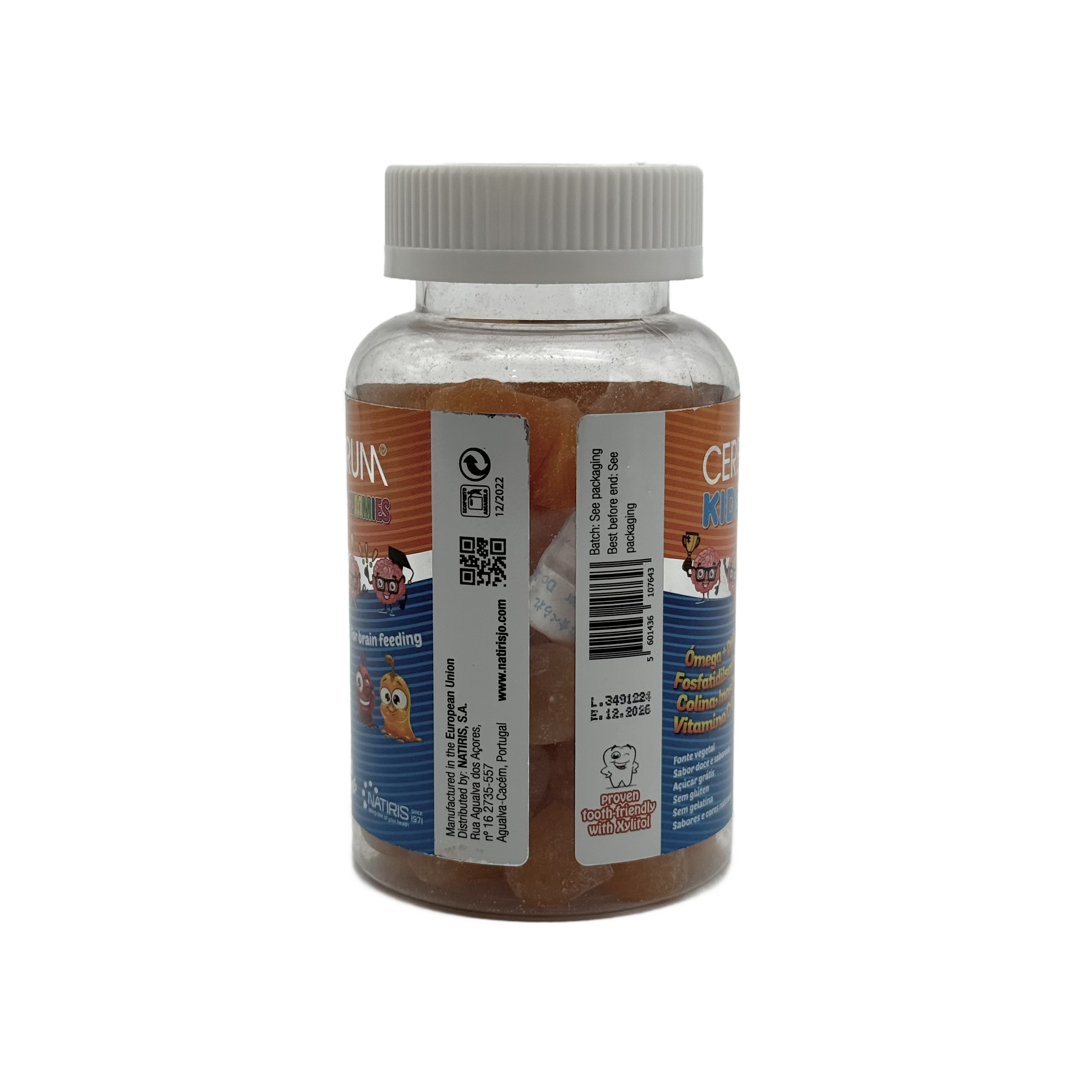 Cerebrum Kids Omega 60 Gummies - سيريبرم كيدز أوميغا 60 علكة
