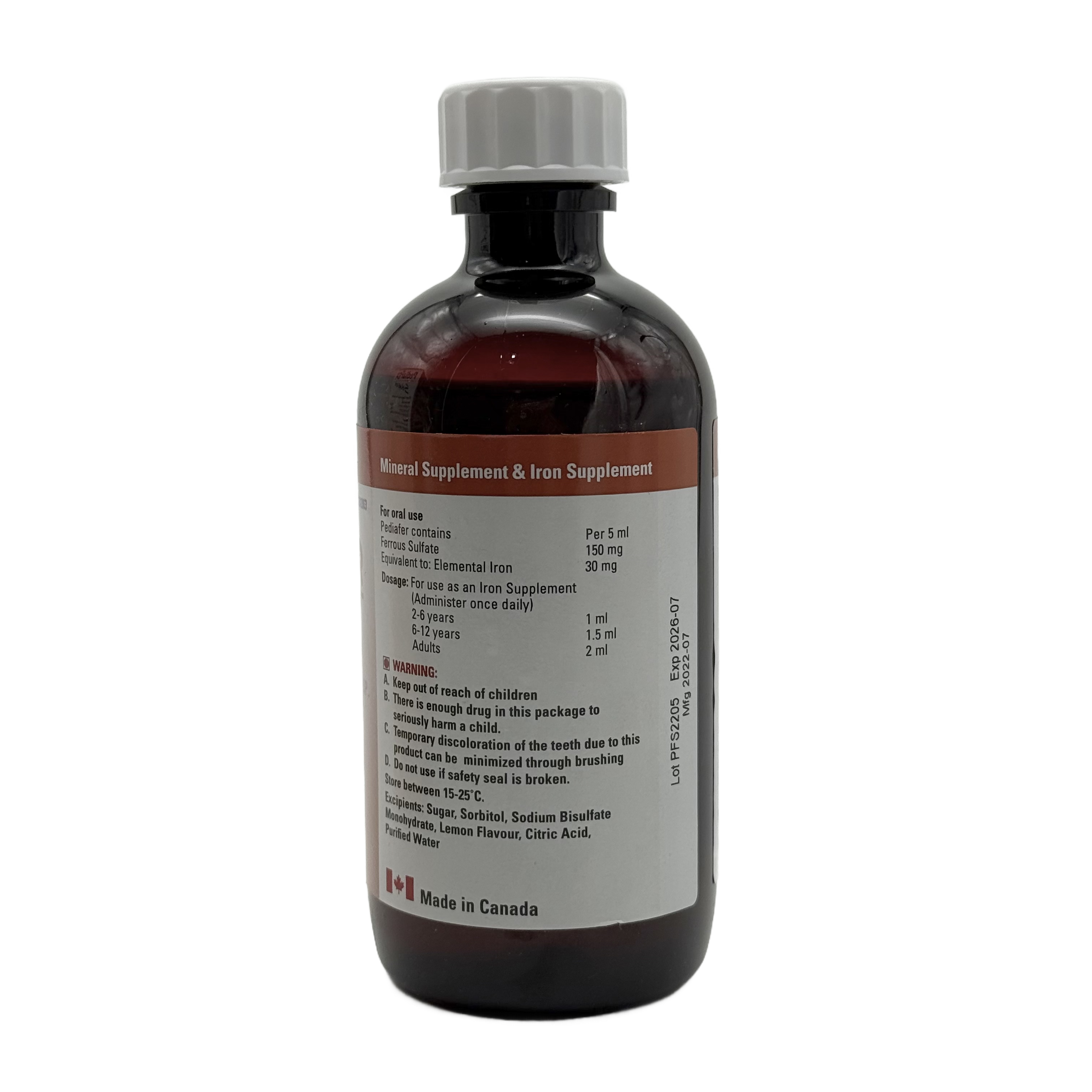 PediaFer Solution 250ml - بيديافير محلول 250 مل