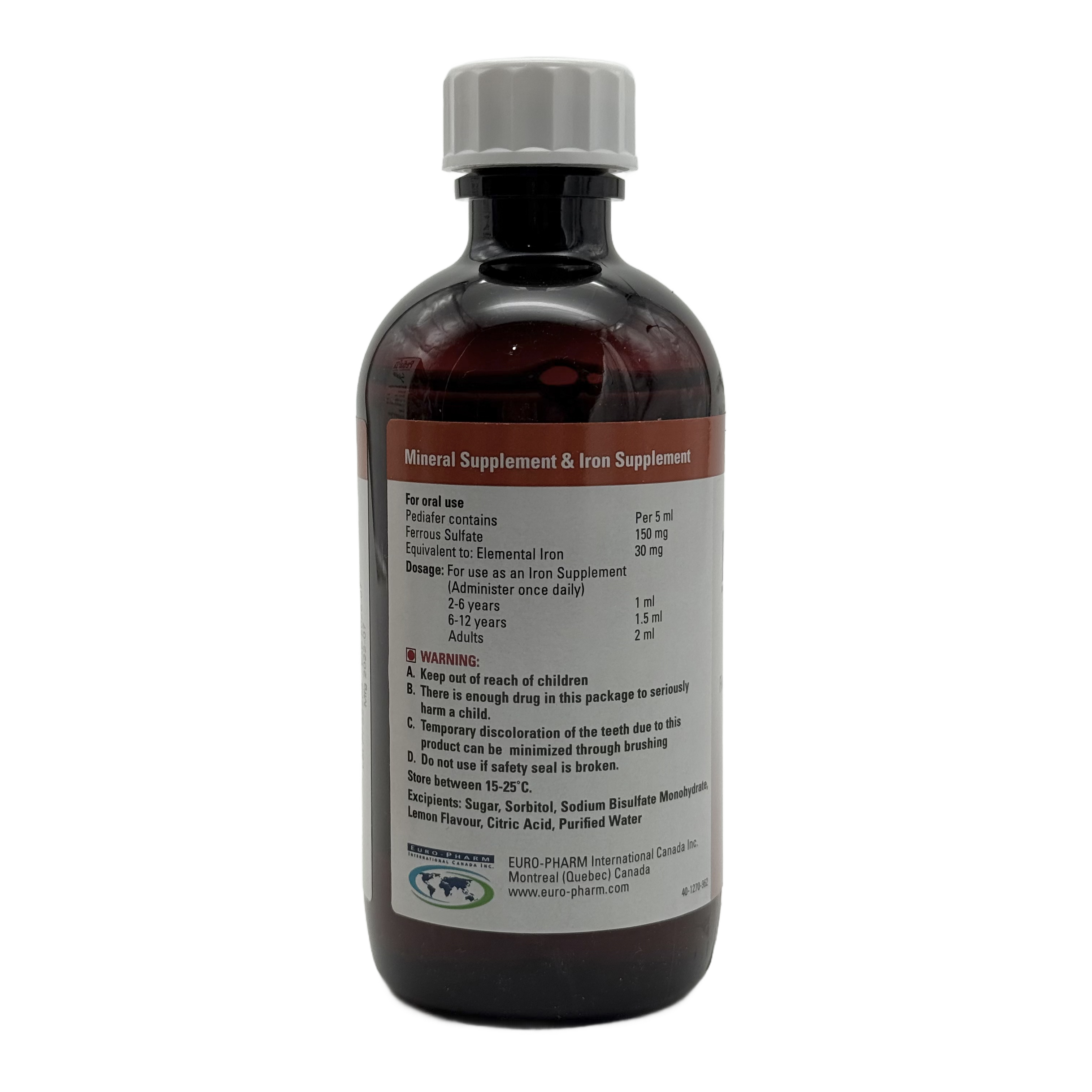 PediaFer Solution 250ml - بيديافير محلول 250 مل