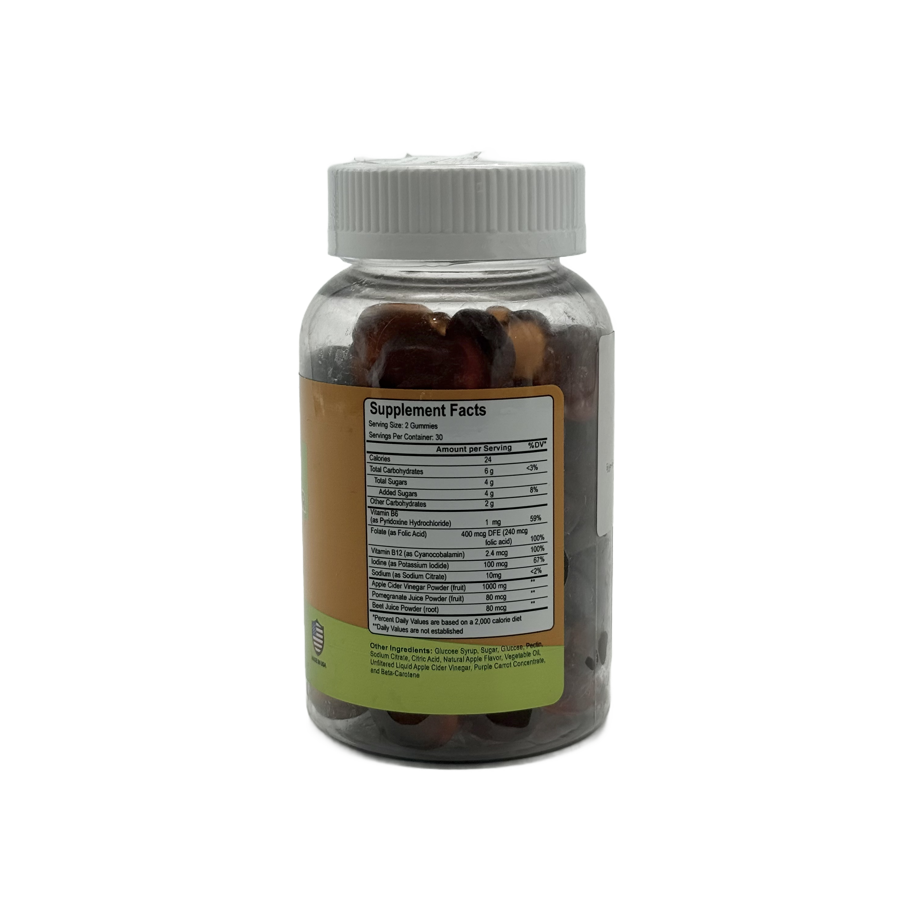 Alfa Apple Cider Vinegar Gummies 60 Gummies - ألفا أبل سايدر فينيغر جاميز 60 قطعة