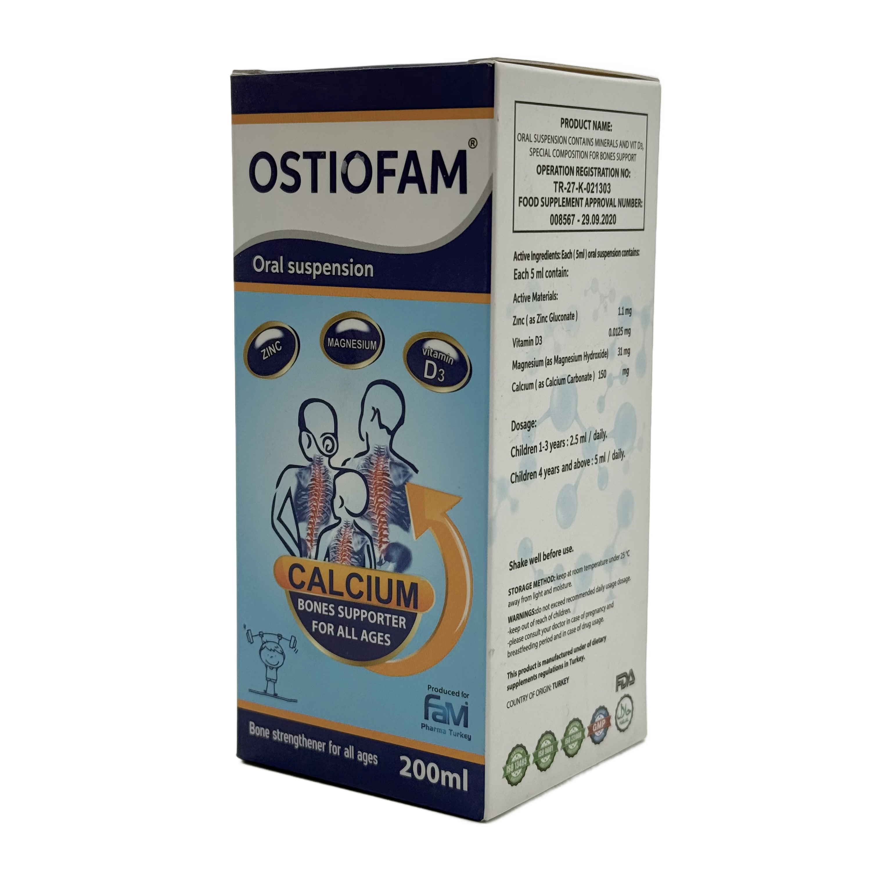 Ostiofam 200 ml - أوستيوفام 200 مل