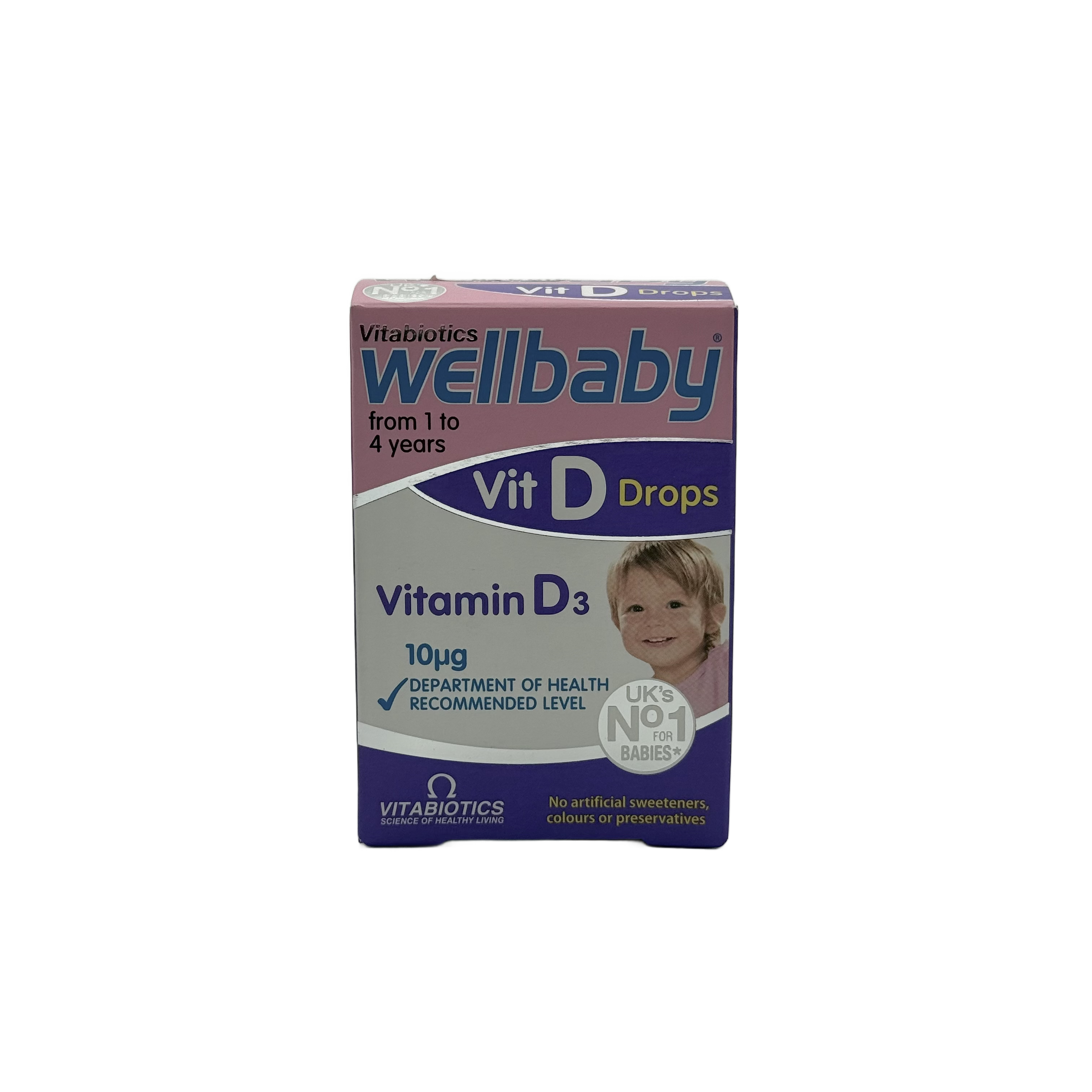vitabiotics Wellbaby Vitamin D Drops 30ml - فيتابيوتيكس ويل-baby فيتامين د دروبس 30 مل
