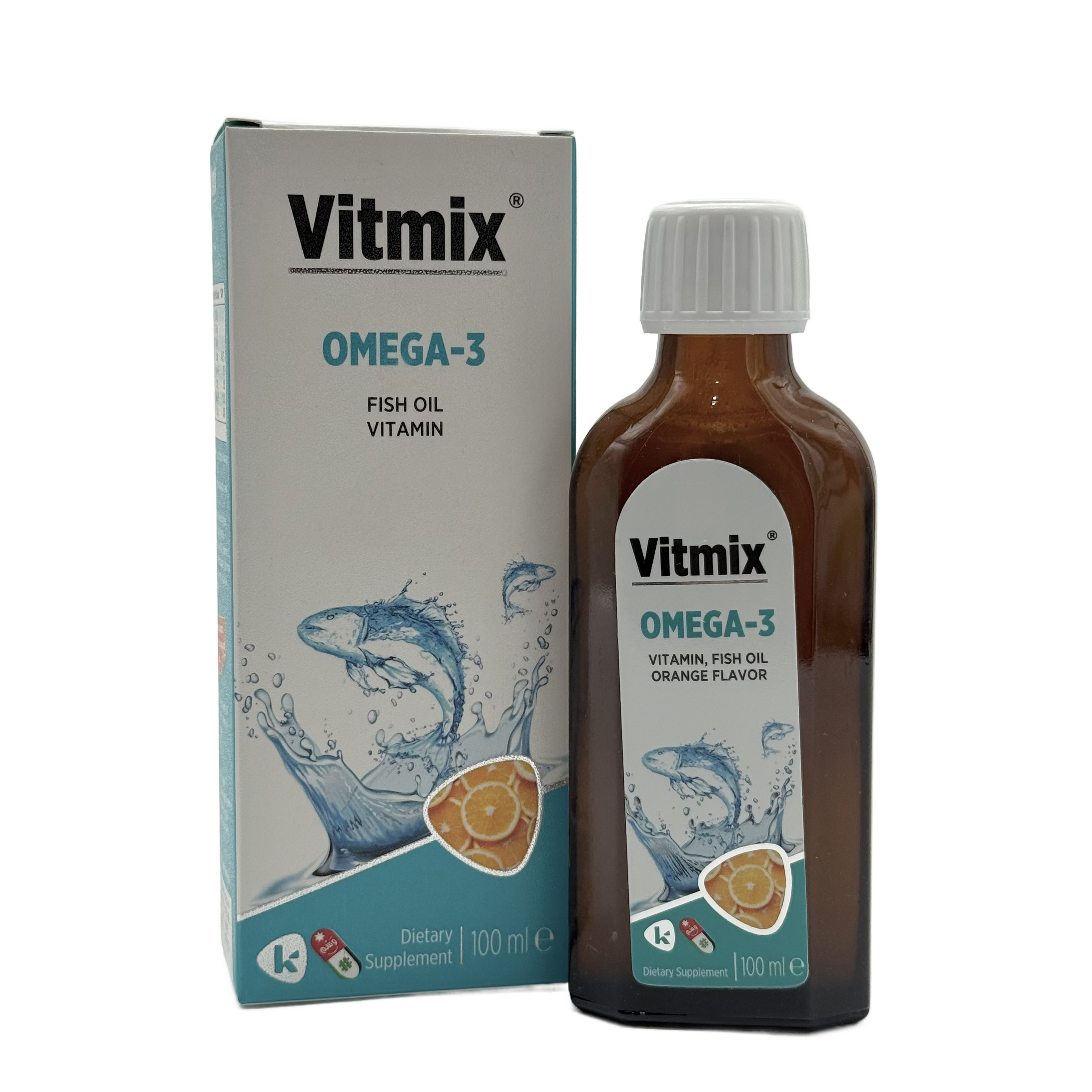 Vitmix Omega 3 Syrup 100ml شراب فيتميكس أوميغا 3 100 مل