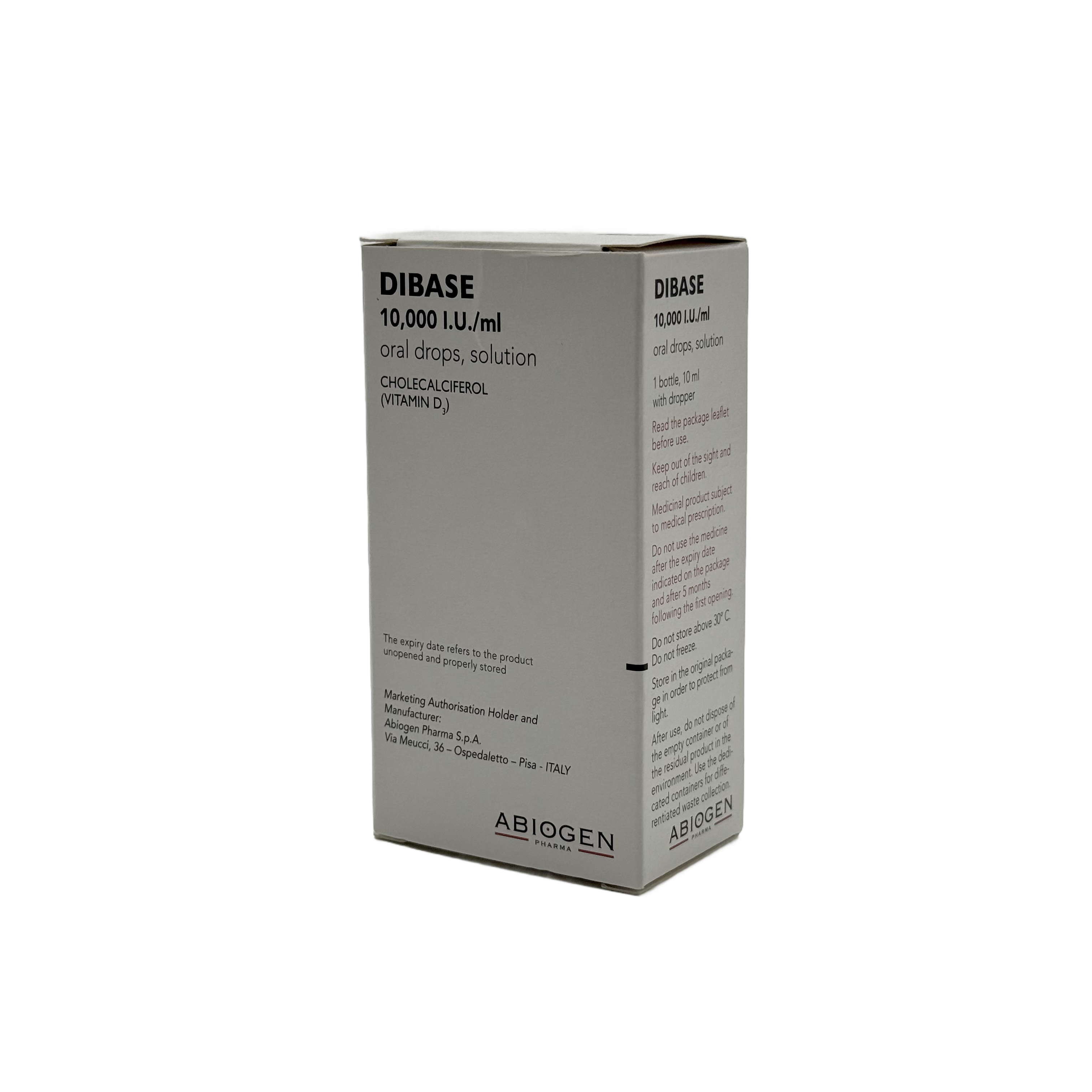 Dibase Vitamin D3 10,000 IU Drops 10ml ديبيز فيتامين د3 10000 وحدة دولية 10 مل