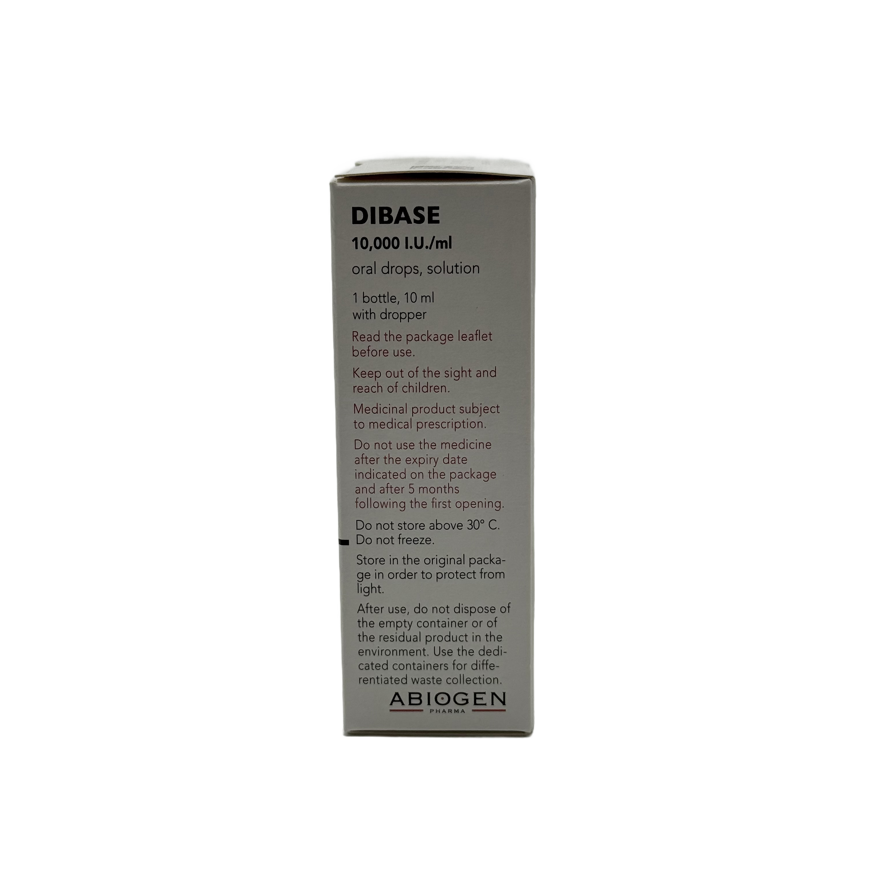 Dibase Vitamin D3 10,000 IU Drops 10ml ديبيز فيتامين د3 10000 وحدة دولية 10 مل