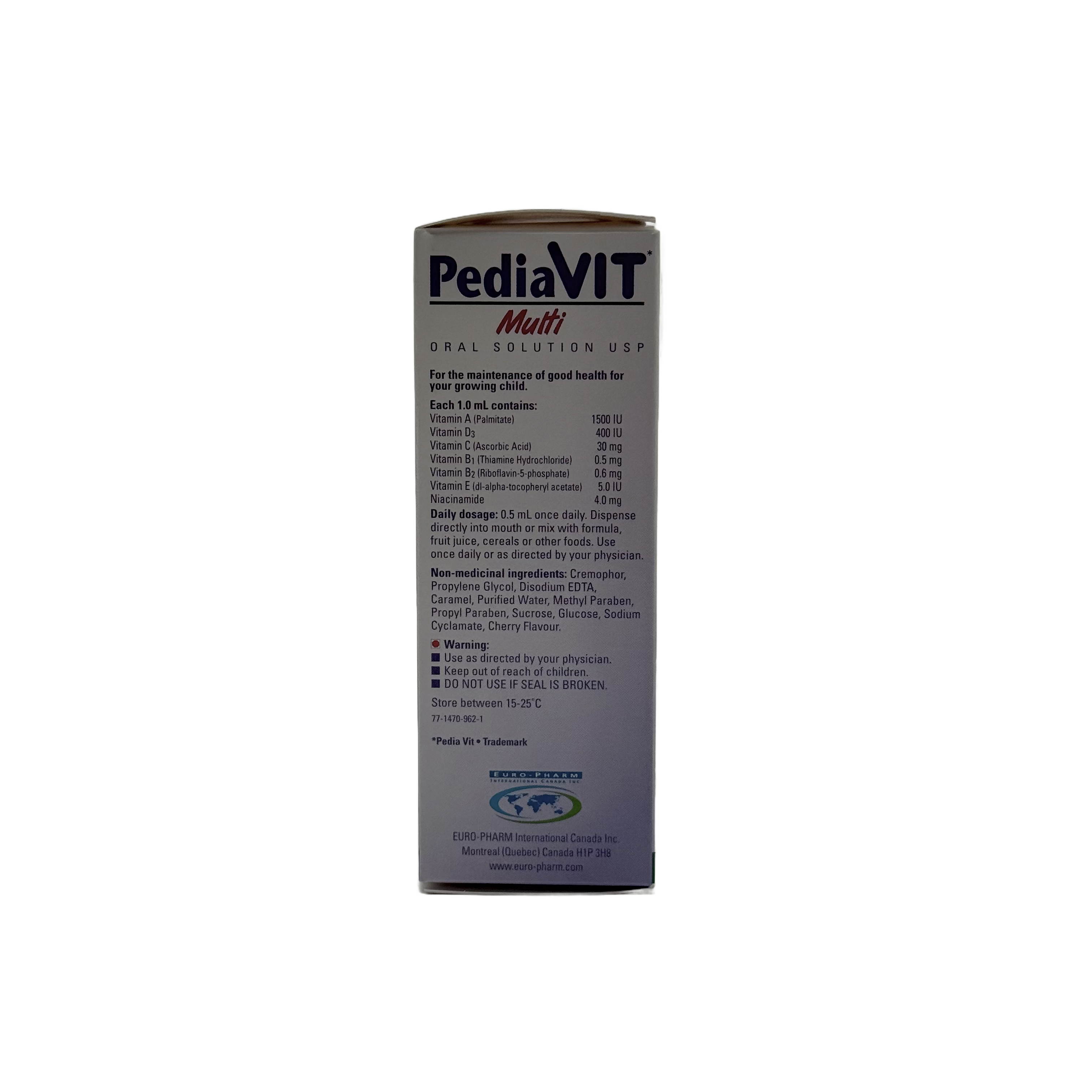 Pediavit Multi Drops 50ml قطرات بيديافيت مالتي للأطفال 50 مل