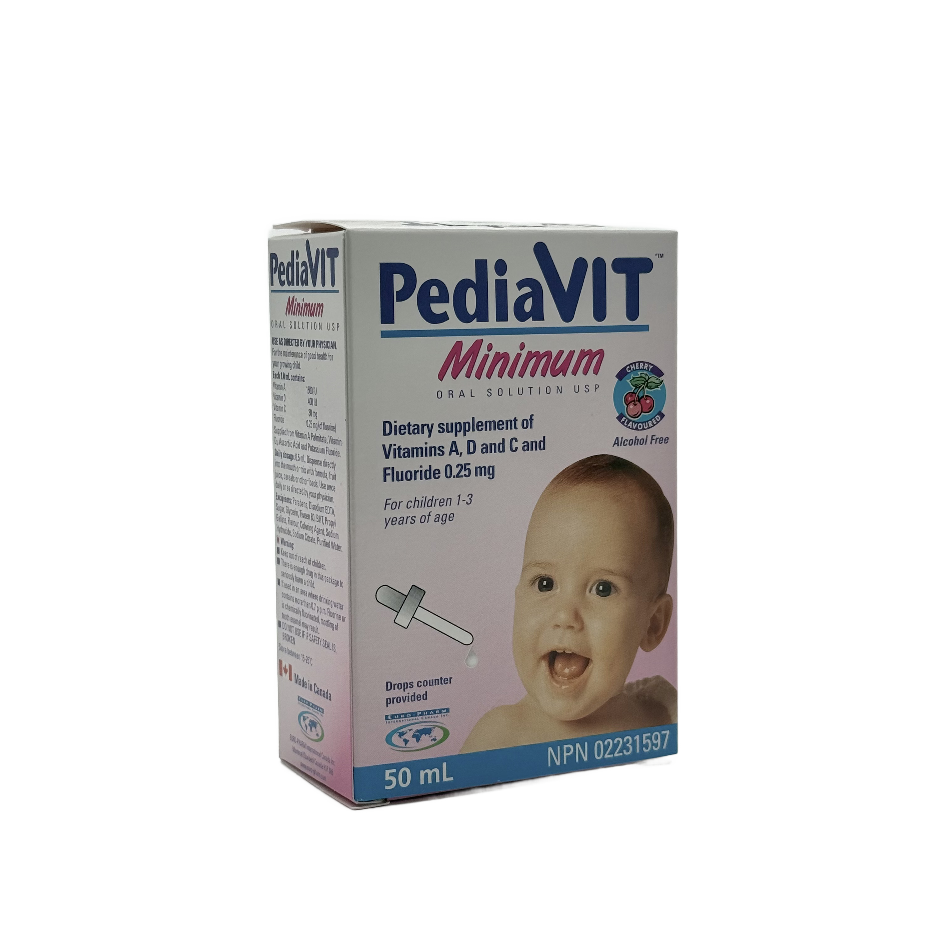 Pediavit Minimum Drops 50ml قطرات بيديافيت مينيـم للأطفال 50 مل