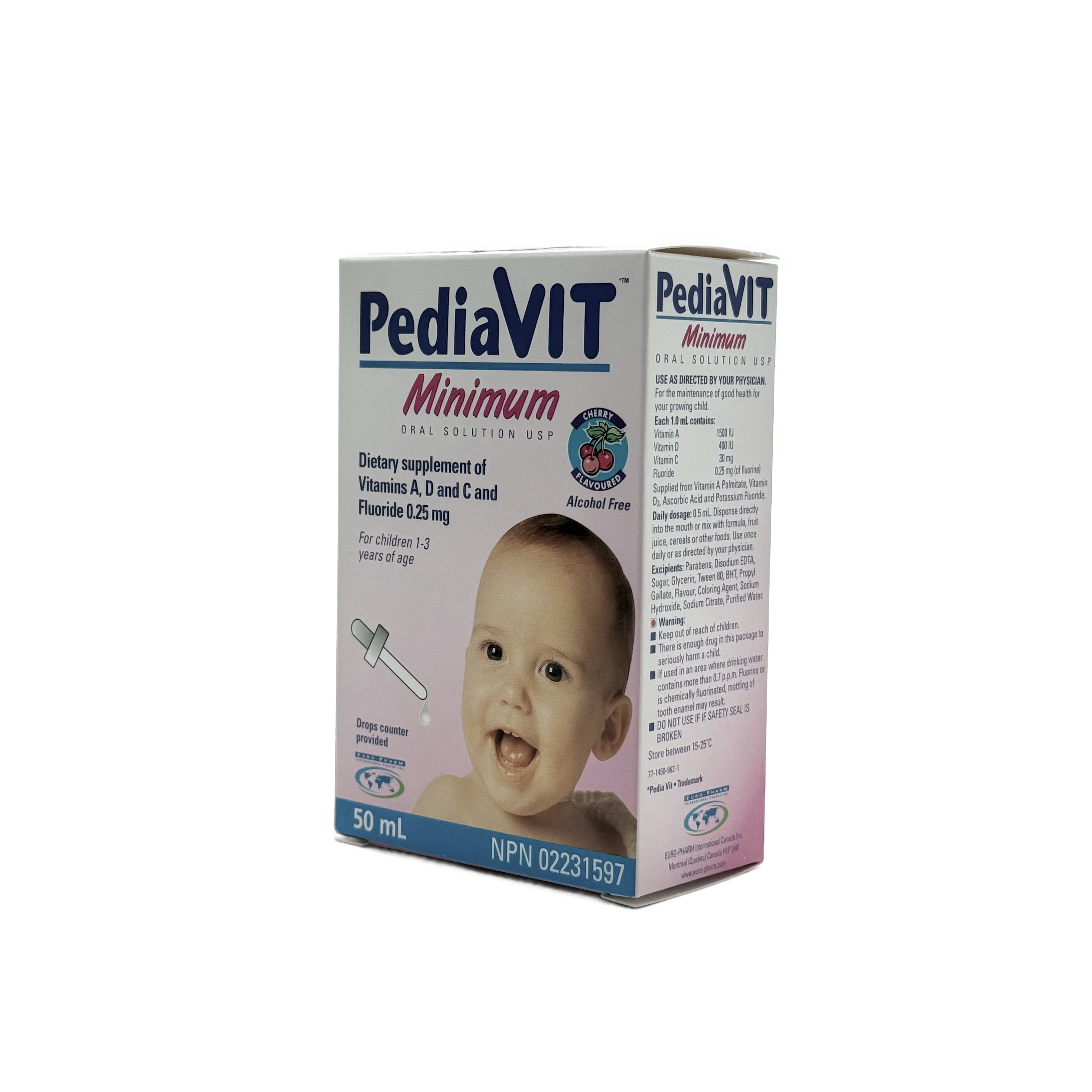 Pediavit Minimum Drops 50ml قطرات بيديافيت مينيـم للأطفال 50 مل