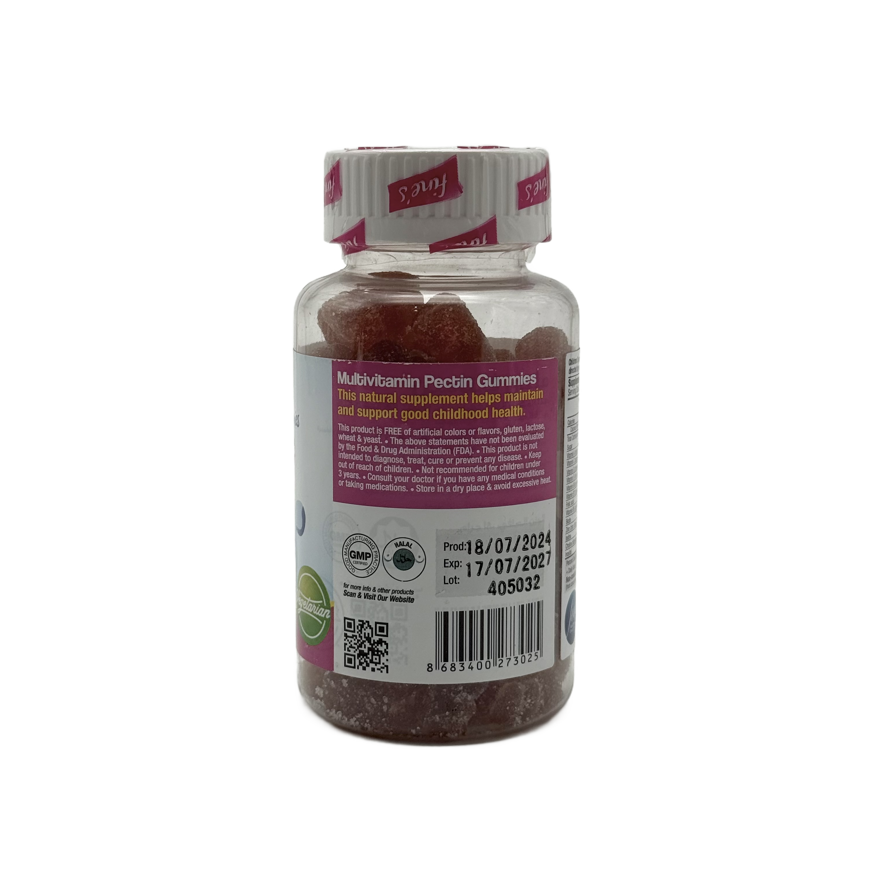 Fines Multivitamin 60 Gummies فاينز مالتي فيتامين 60 علكة