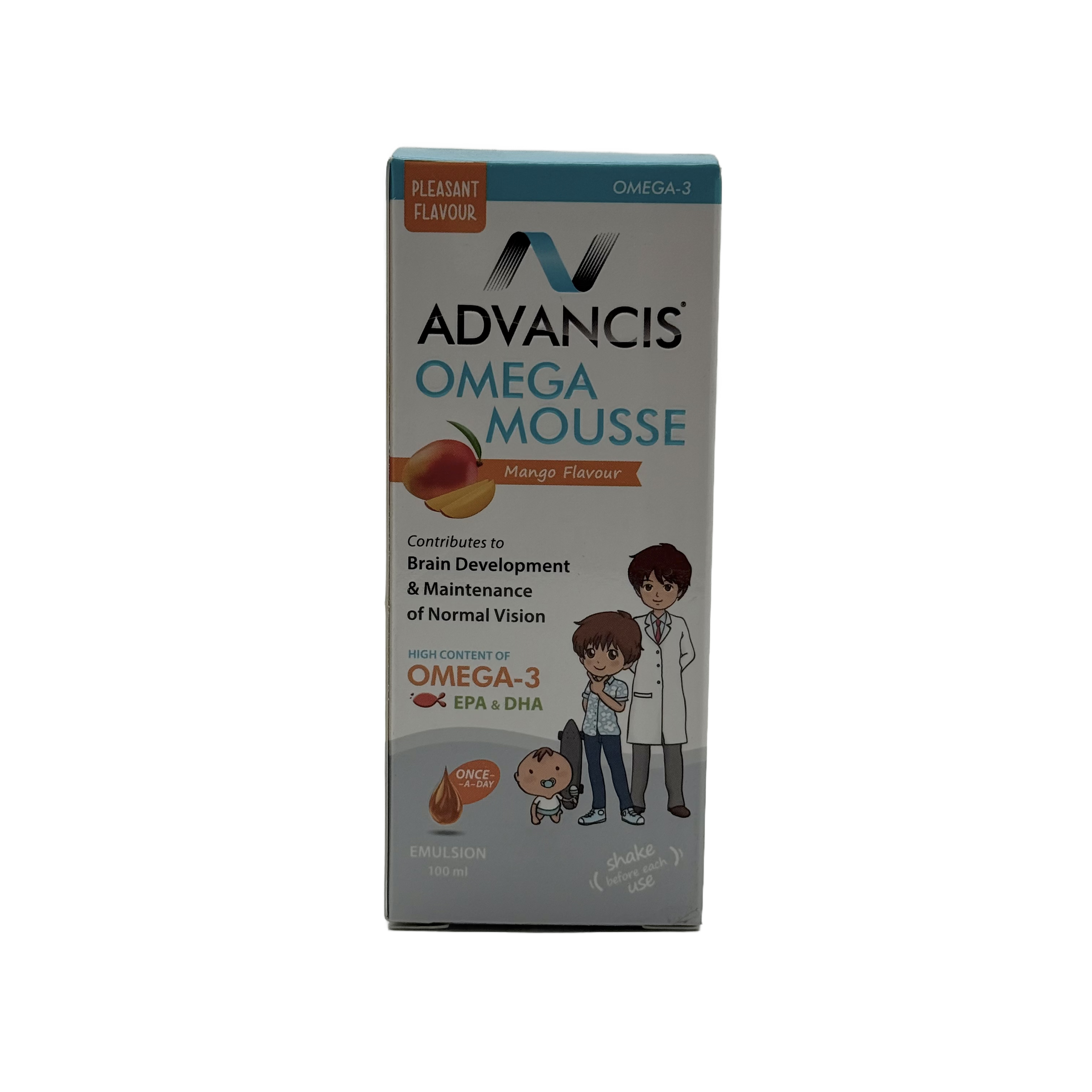 Advancis Omega Mousse 100ml أدفانسيس أوميغا موس 100 مل