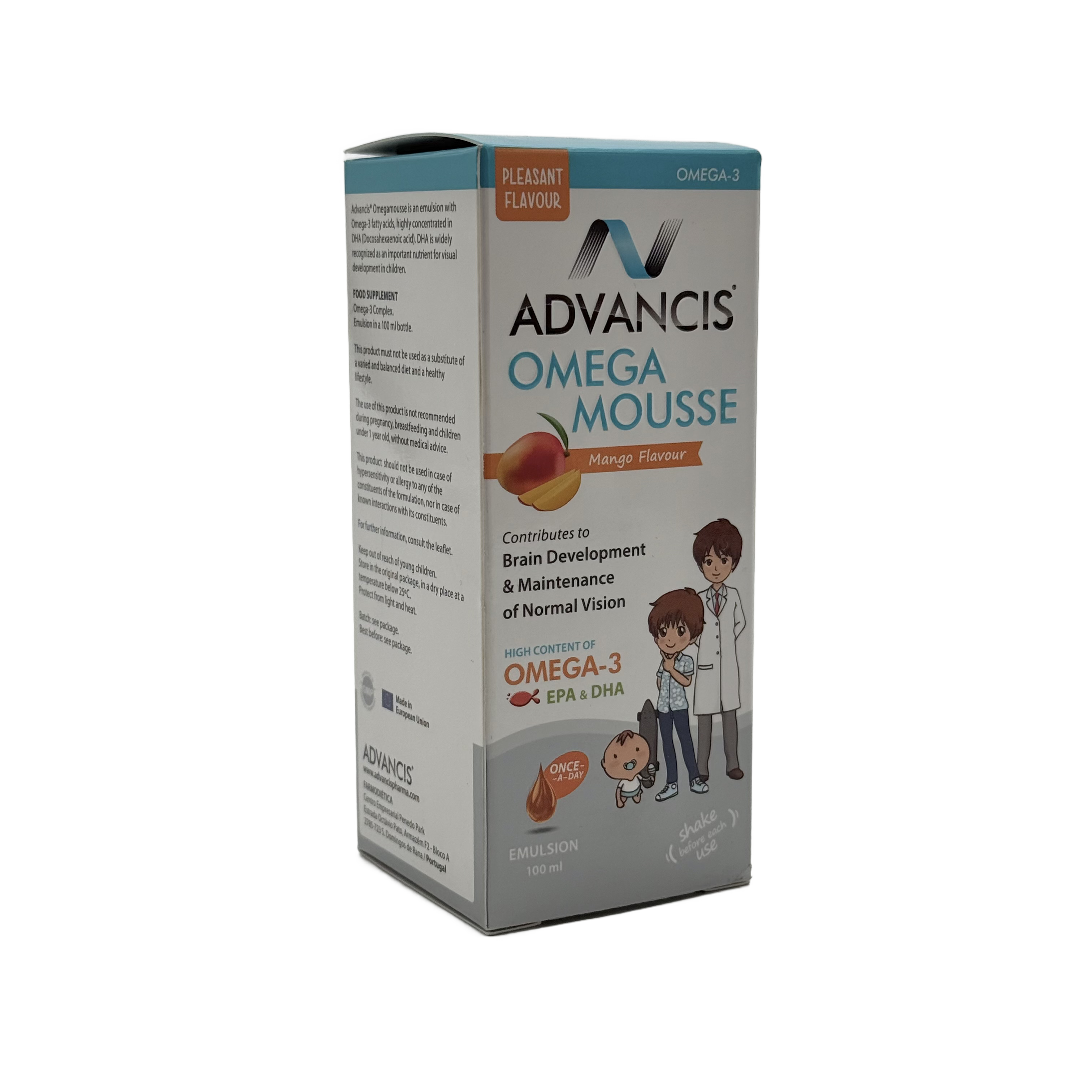 Advancis Omega Mousse 100ml أدفانسيس أوميغا موس 100 مل