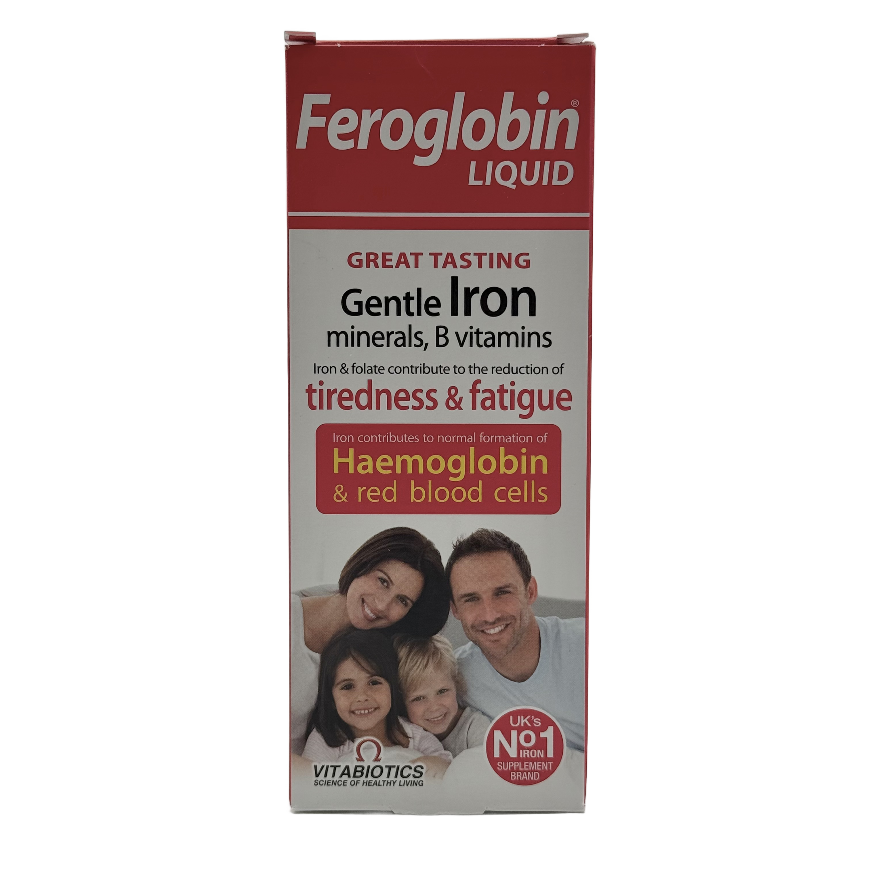 Vitabiotics Feroglobin Liquid 500ml -  فيتابيوتيكس فيروغلوبين ليكود 500 مل
