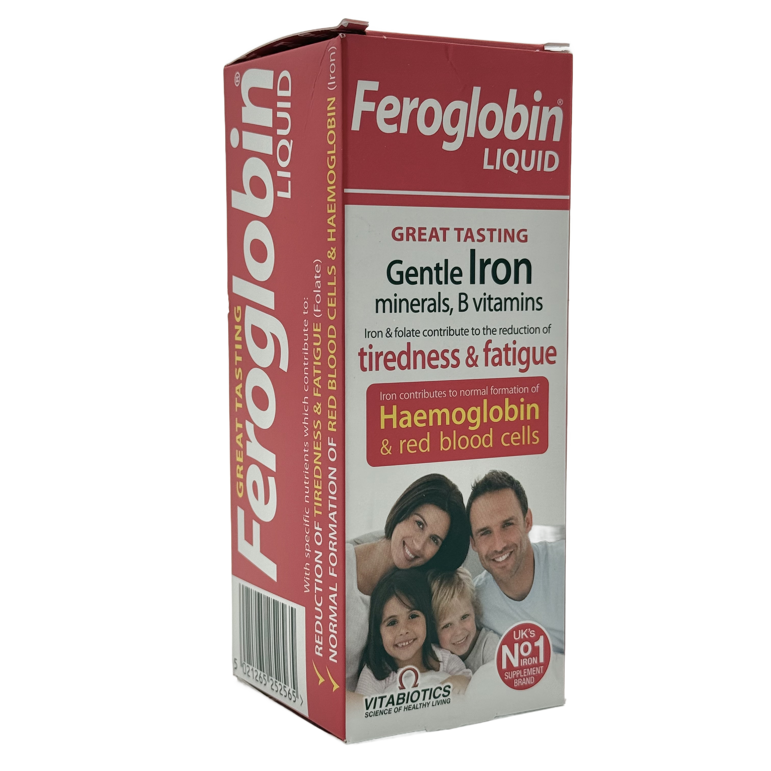 Vitabiotics Feroglobin Liquid 500ml -  فيتابيوتيكس فيروغلوبين ليكود 500 مل