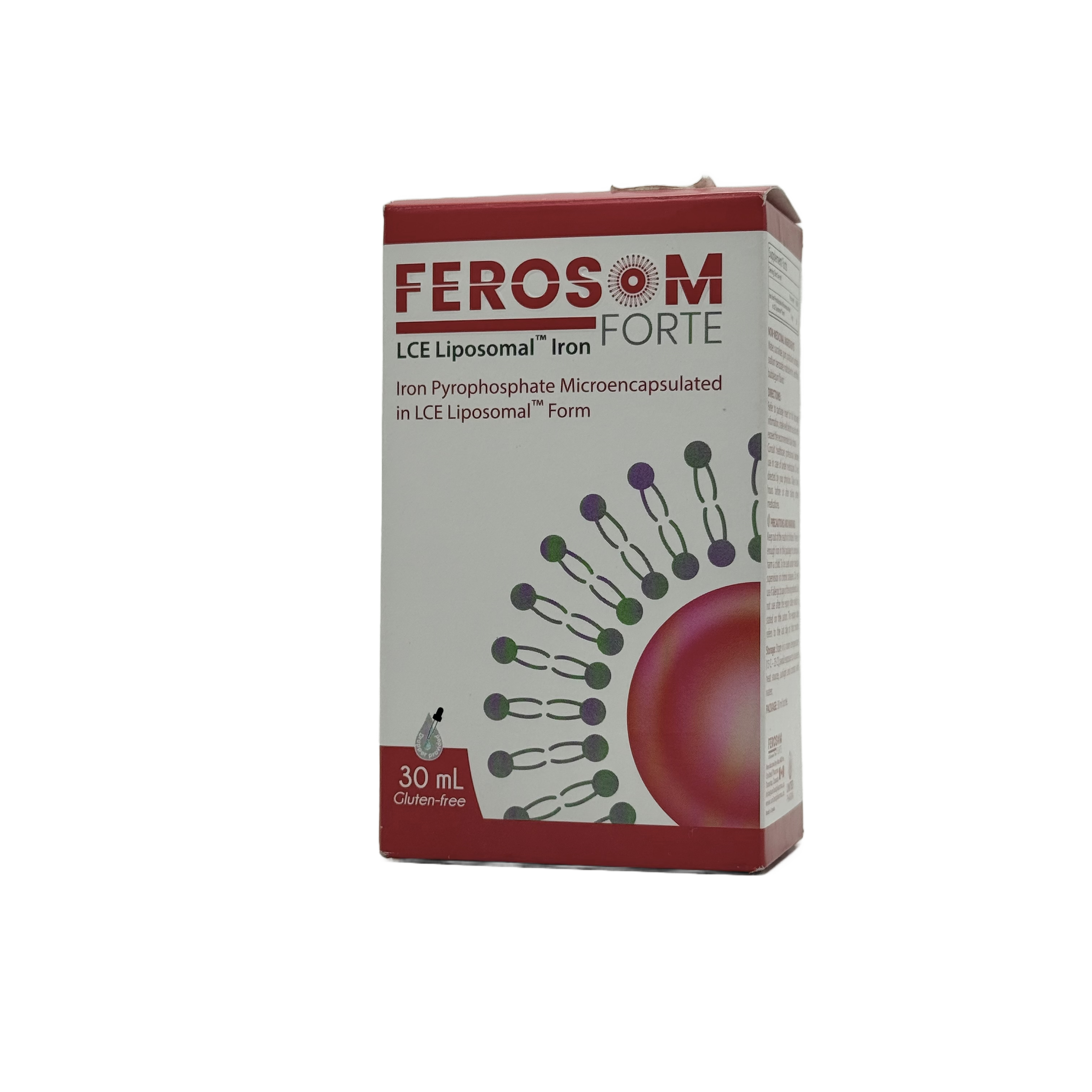 Ferosom Forte Drops 30ml  - فيروسوم فورت دروبس 30 مل
