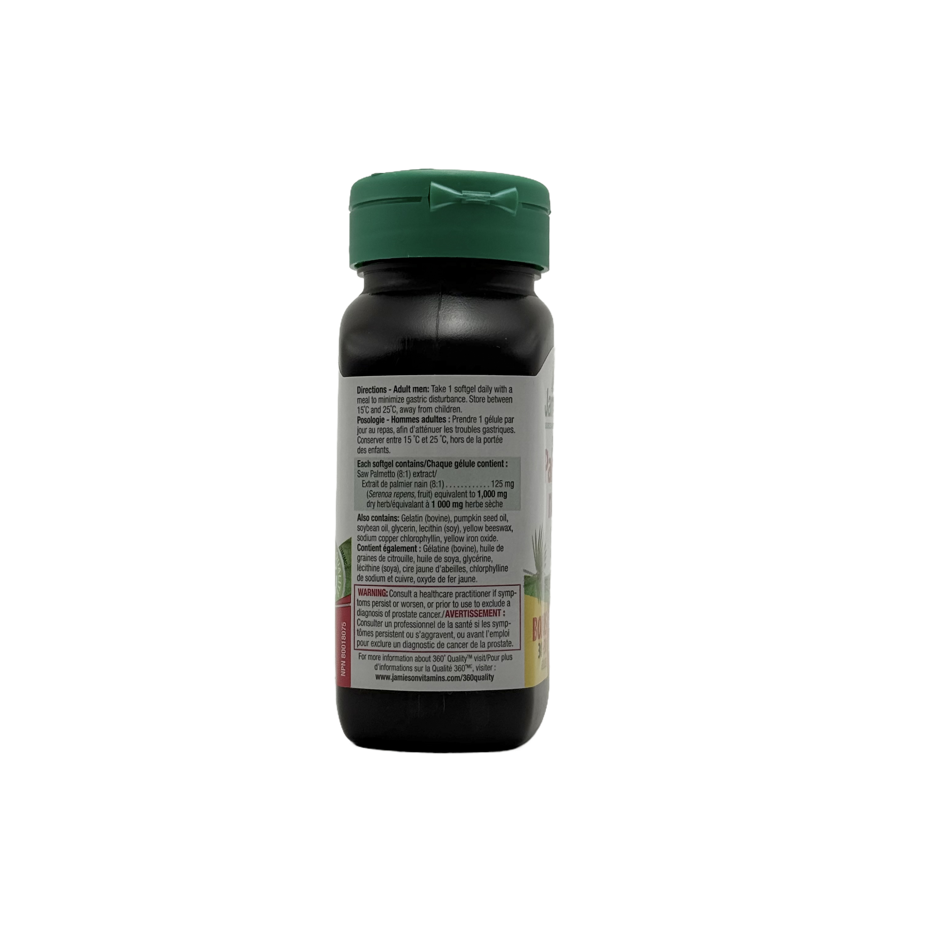 Jamieson Prostease Saw Palmetto 125mg  - جاميسون بروستيز سو بالميتو 125 ملغ