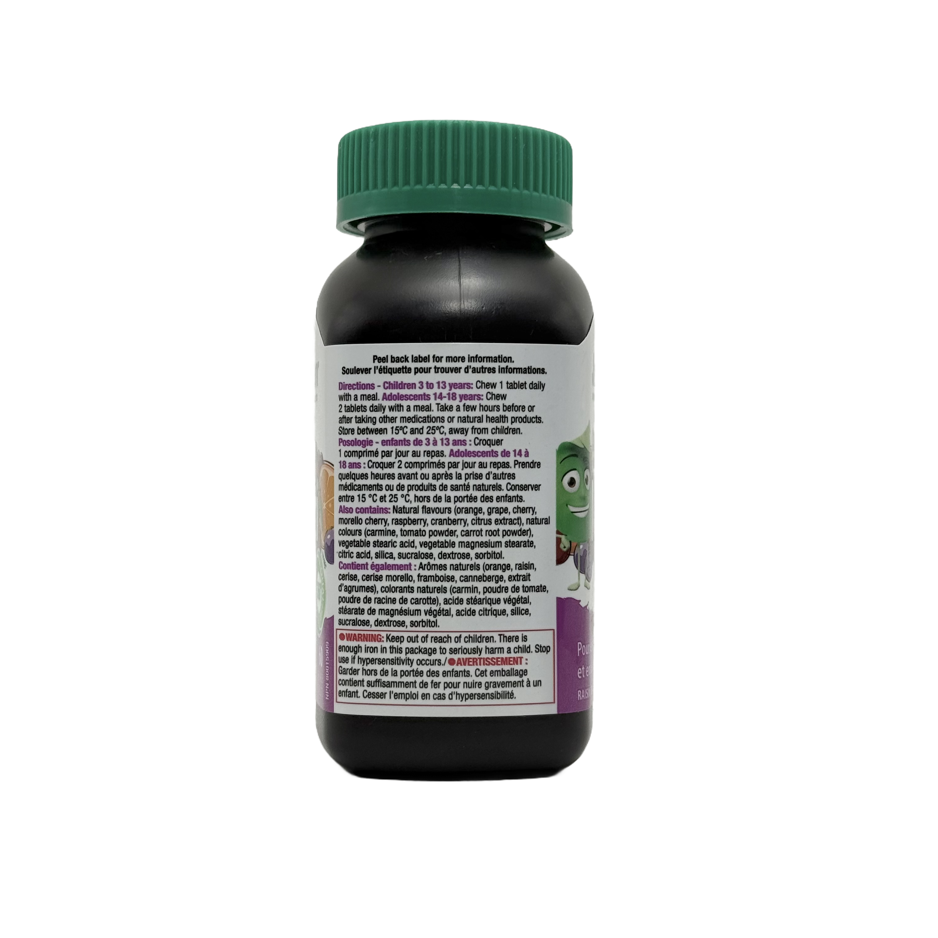 Jamieson Multivitamin for Kids 60 Chewable Tablets  - جاميسون ملتي فيتامين للأطفال 60 قرص قابل للمضغ