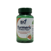 BioEnergy Tech Turmeric and Black Pepper 550 mg 90 Capsules  - بايو إنرجي تك كركم مع فلفل أسود 550 ملغ 90 كبسولة