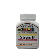 21st Century Stress B with Zinc 66 Tablets  - سينشري 21 ستريس بي مع الزنك 66 قرص