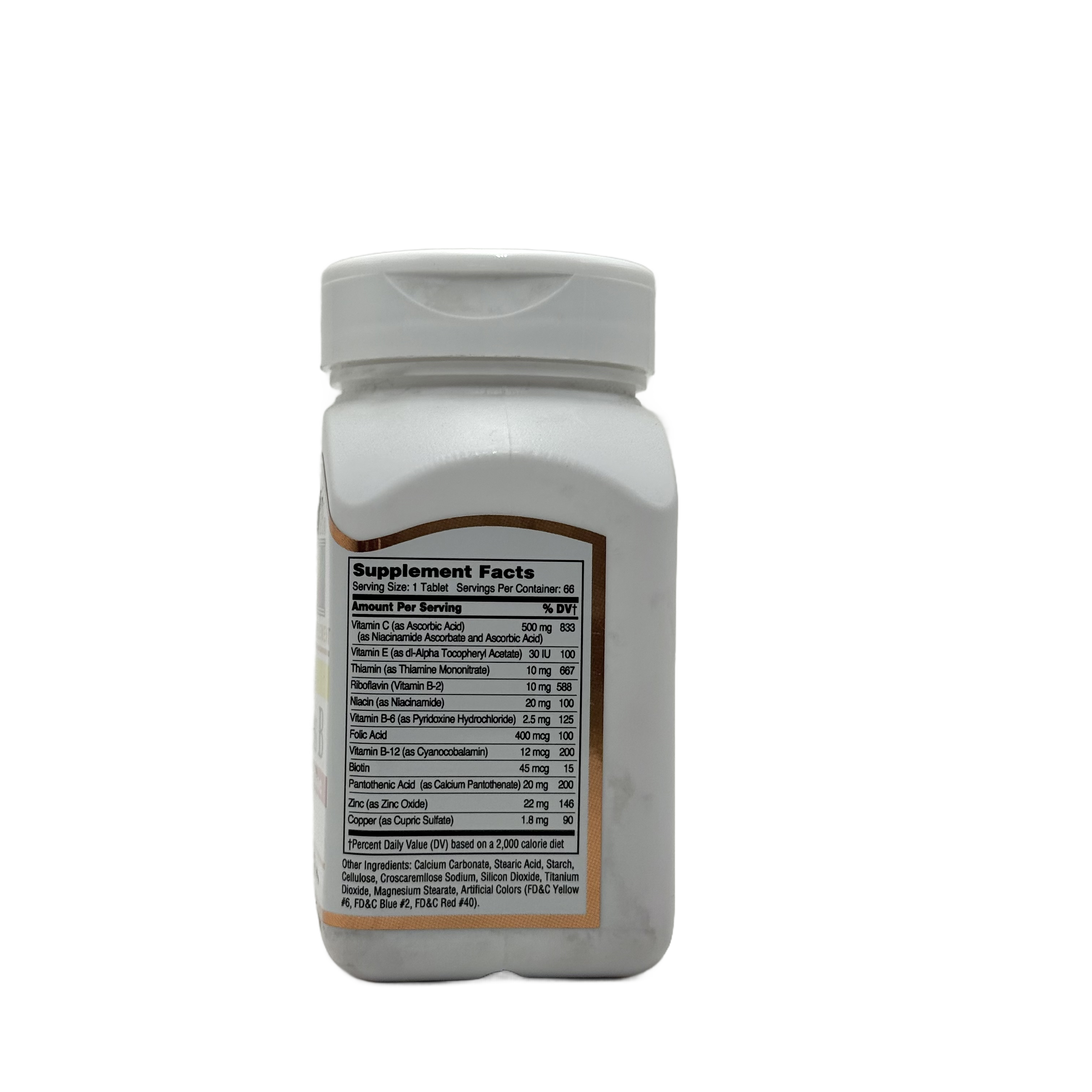 21st Century Stress B with Zinc 66 Tablets  - سينشري 21 ستريس بي مع الزنك 66 قرص