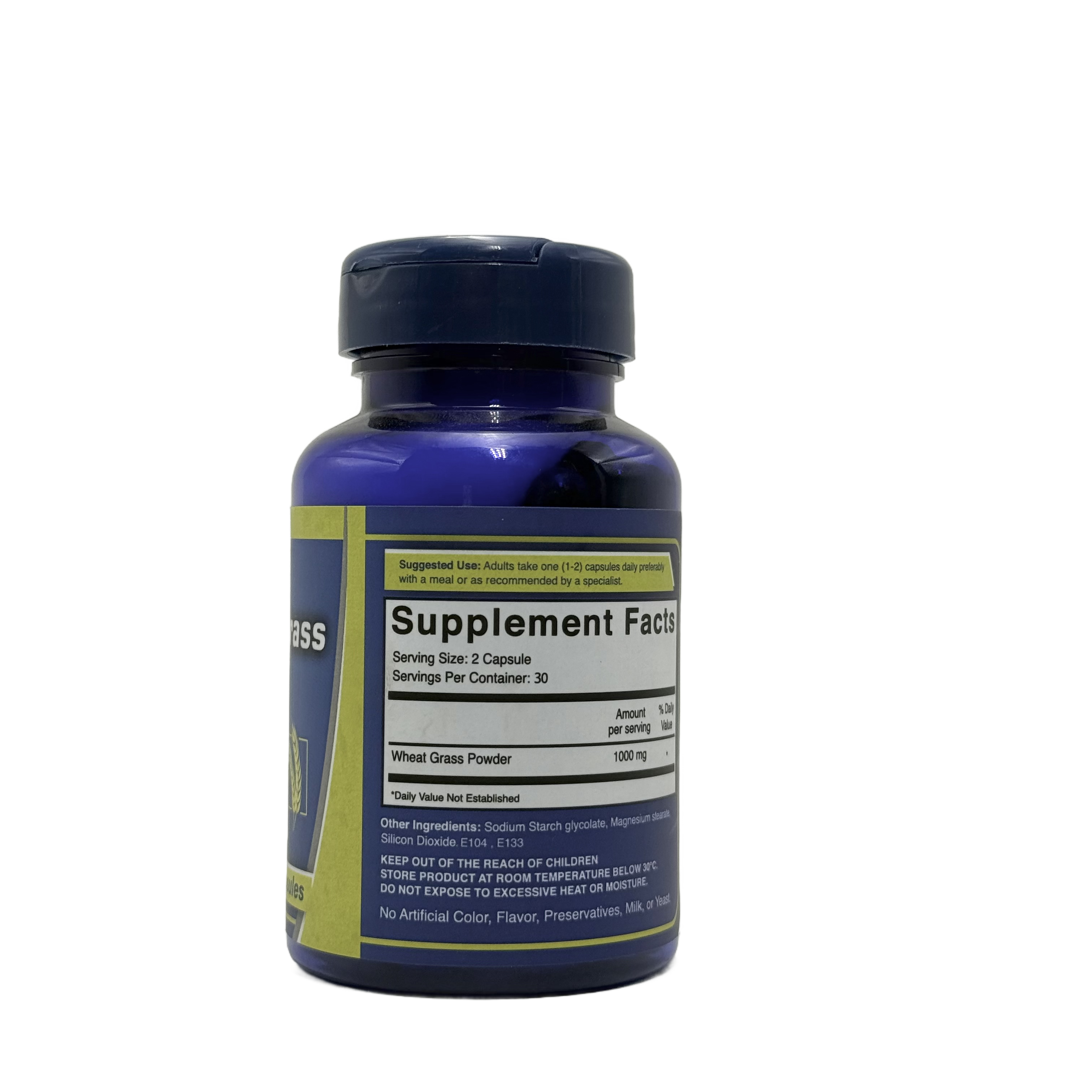 ASTRA Wheat Grass 60 Capsules  - أسترا ويت غراس 60 كبسولة
