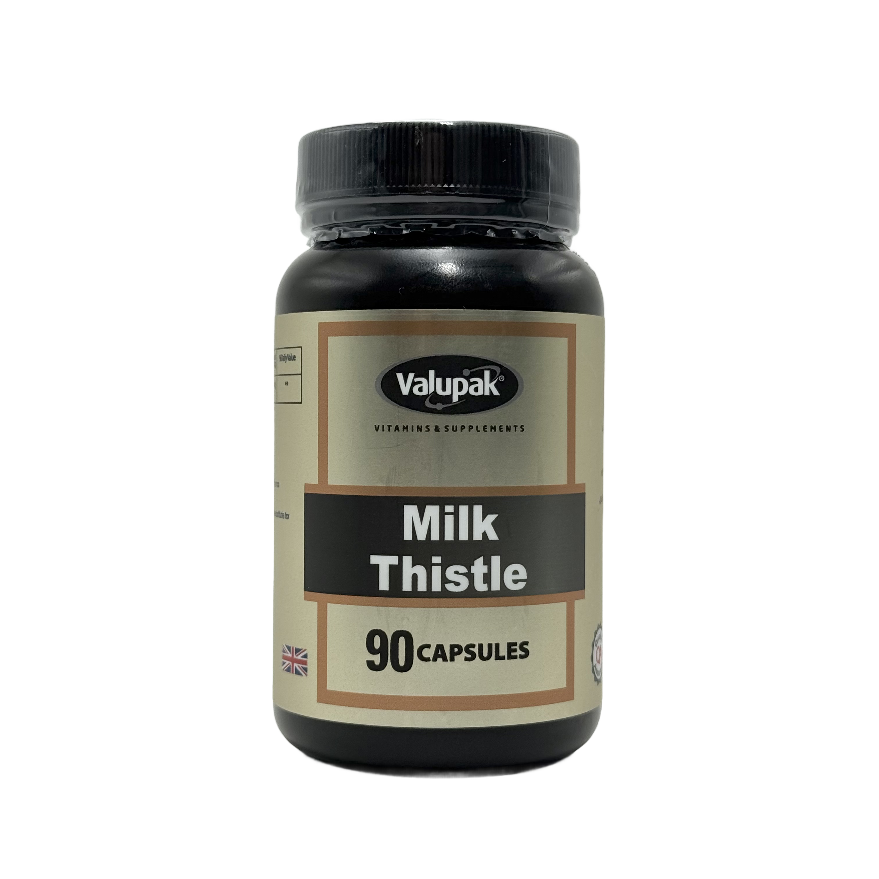 Valupak Milk Thistle 200 mg 90 Capsules  - فالوباك ميلك ثيسل 200 ملغم 90 كبسولة