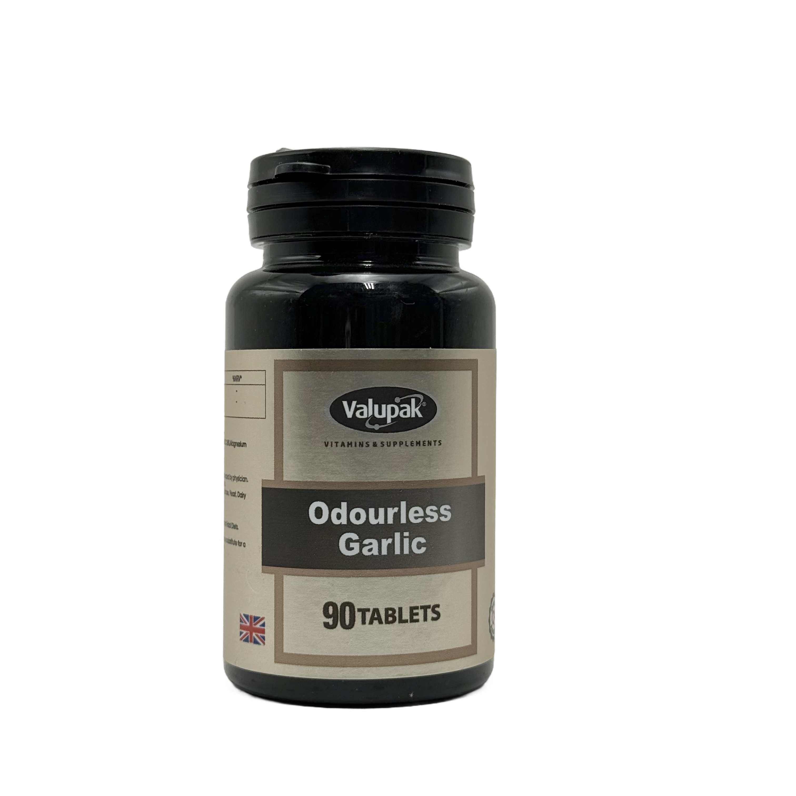 Valupak Odourless Garlic 90 Tablets  - فالوباك أودرلس جارليك 90 قرص