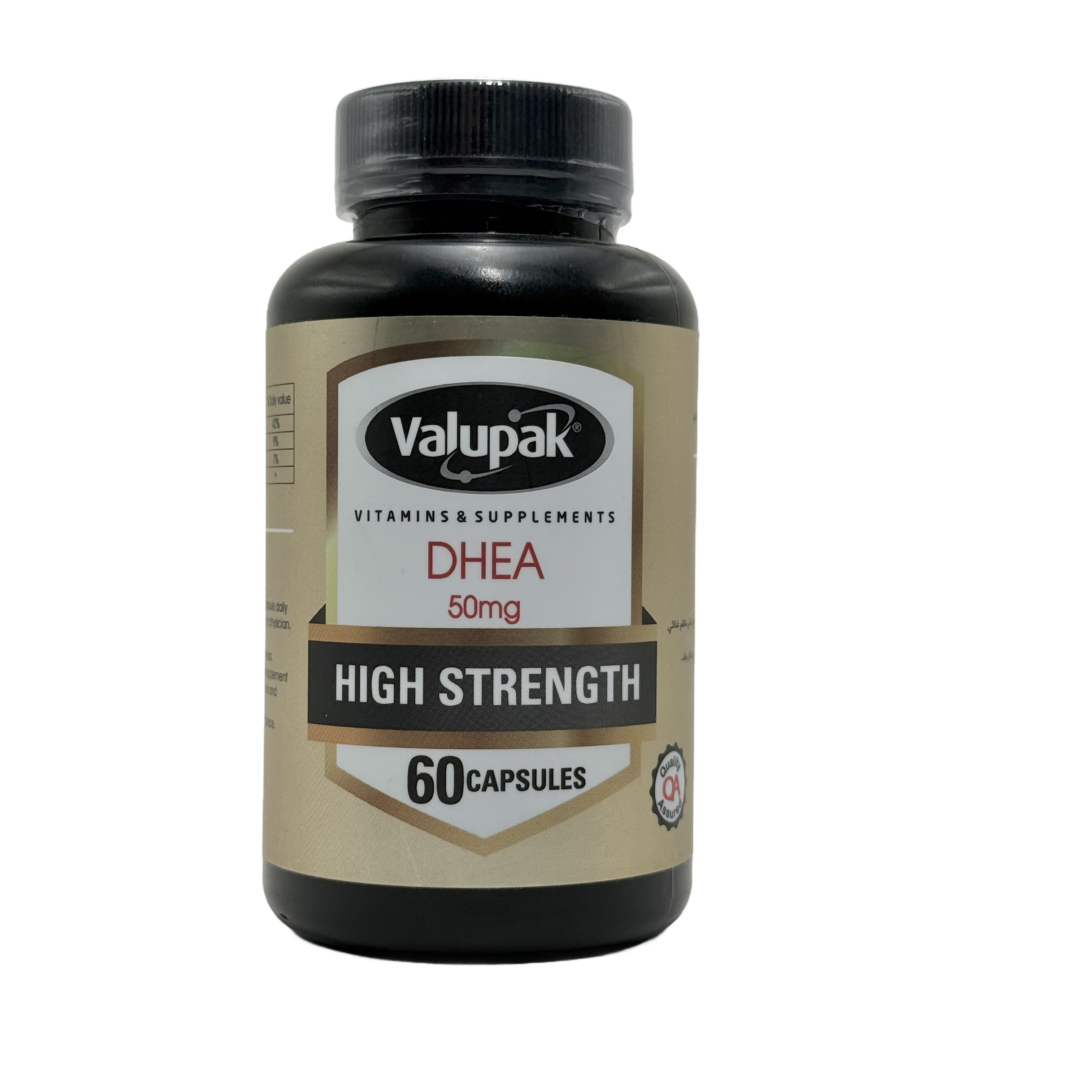 Valupak DHEA 50mg 60 Capsules -  فالوباك دي إتش إي إيه 50 ملغ 60 كبسولة