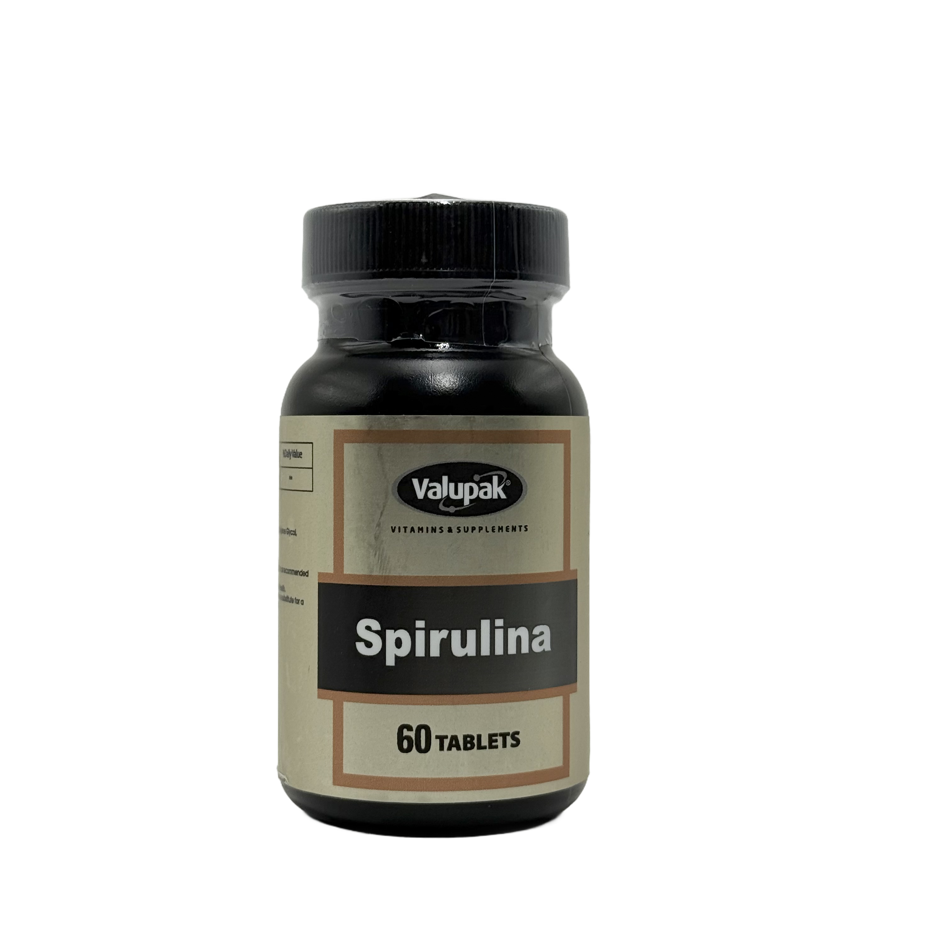 Valupak Spirulina 60 Tablets  - فالوباك سبيرولينا 60 قرص