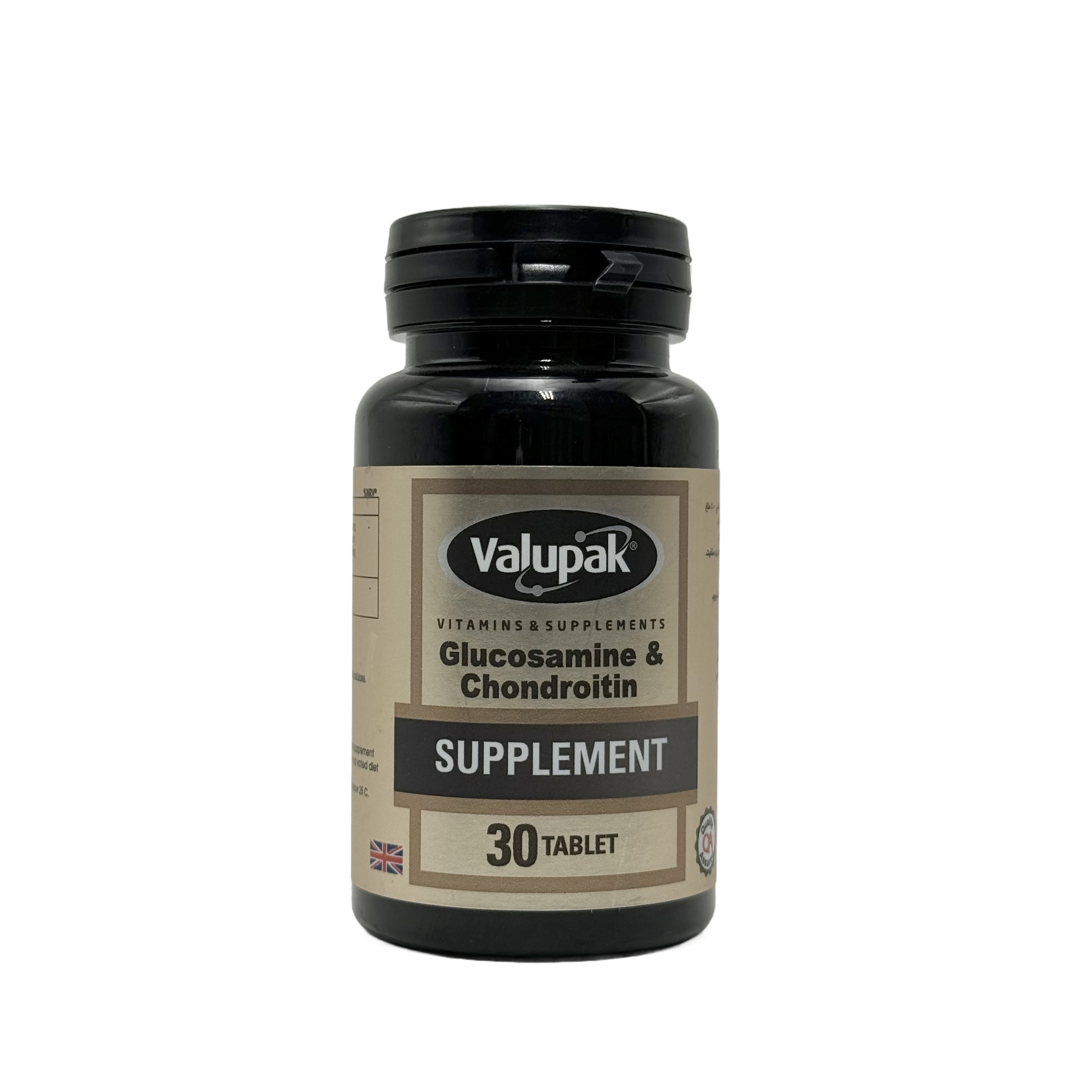 Valupak Glucosamine & Chondroitin 30 Tablets  - فالوباك جلوكوكسامين وكوندرويتين 30 قرص