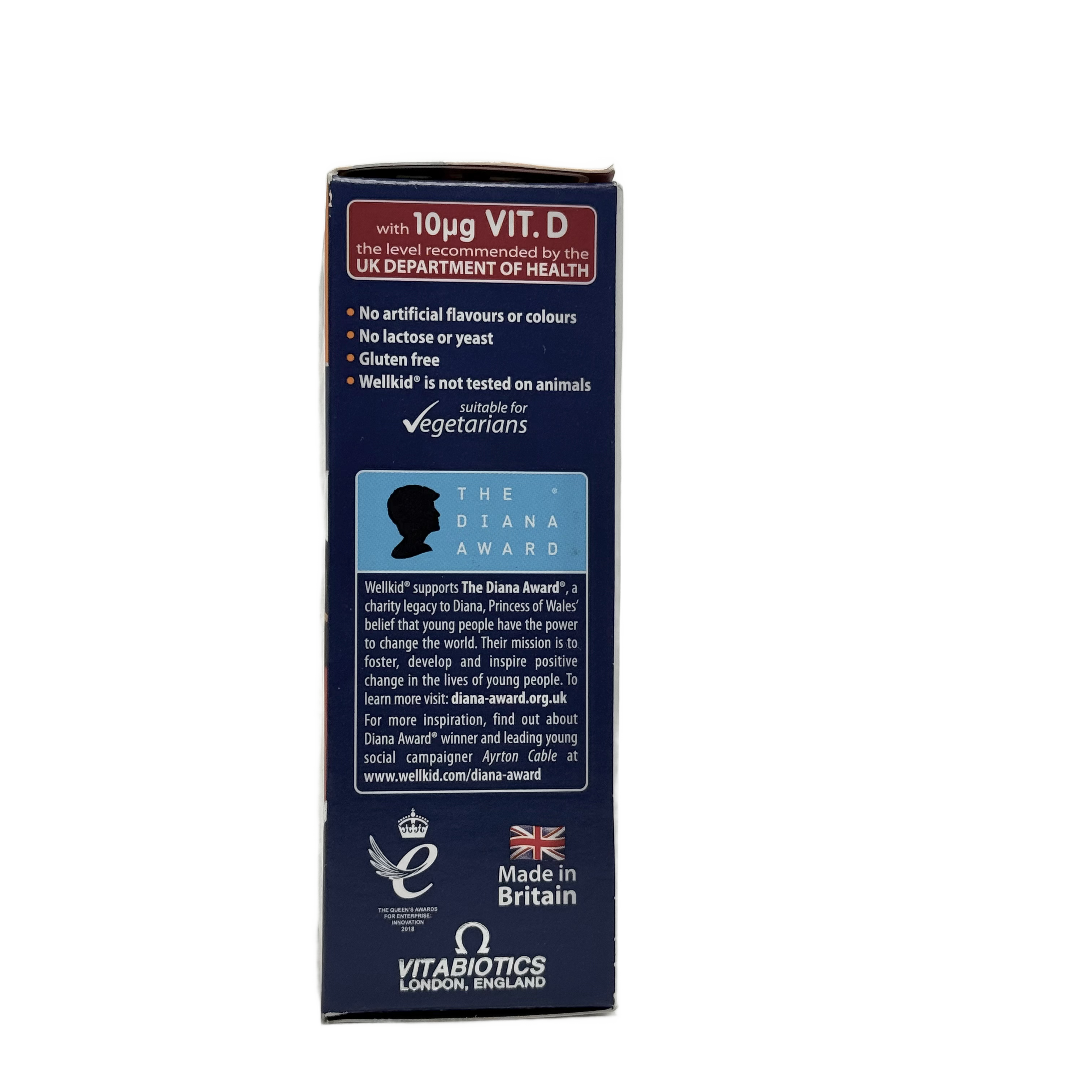 Vitabiotics Wellkid Smart Chewable 30 Tablets  - فيتابيوتكس ويلكيد سمارت تشويابل 30 قرص