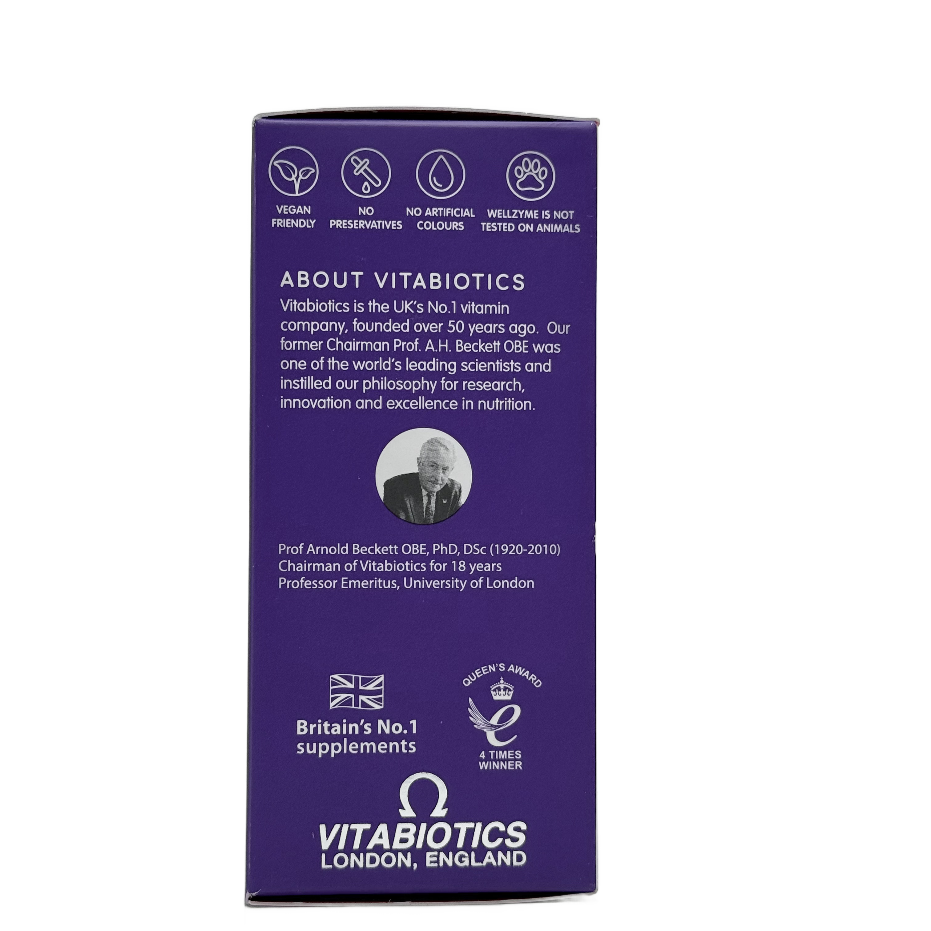Vitabiotics Wellzyme Digestive Enzymes Advanced 60 Capsules  - فيتابيوتكس ويلزايم دايجستف إنزايمز أدفانسد 60 كبسولة